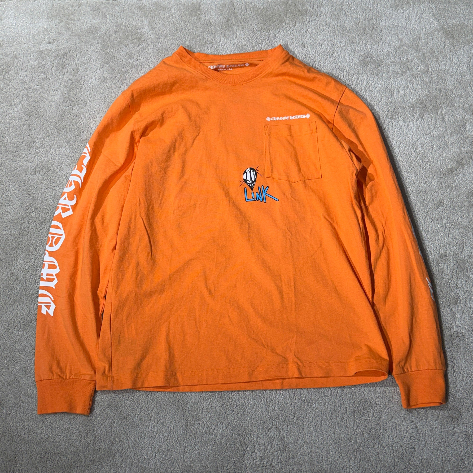 CHROME HEARTS × MATTY BOY 2021SS PPO LINK BUILD Long Sleeve Tee Size L クロムハーツ × マッティボーイ リンクビルド ロングスリーブTシャツ サイズL