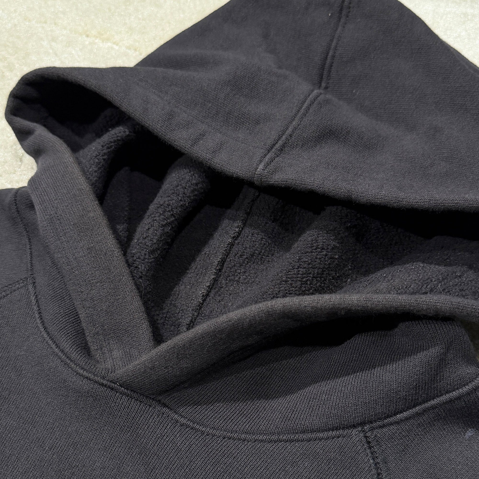 CHROME HEARTS Y NOT Cemetery Cross Leather Patch Pullover Hoodie Size XL クロムハーツ ワイノット セメタリークロス レザーパッチ プルオーバーフーディ サイズXL