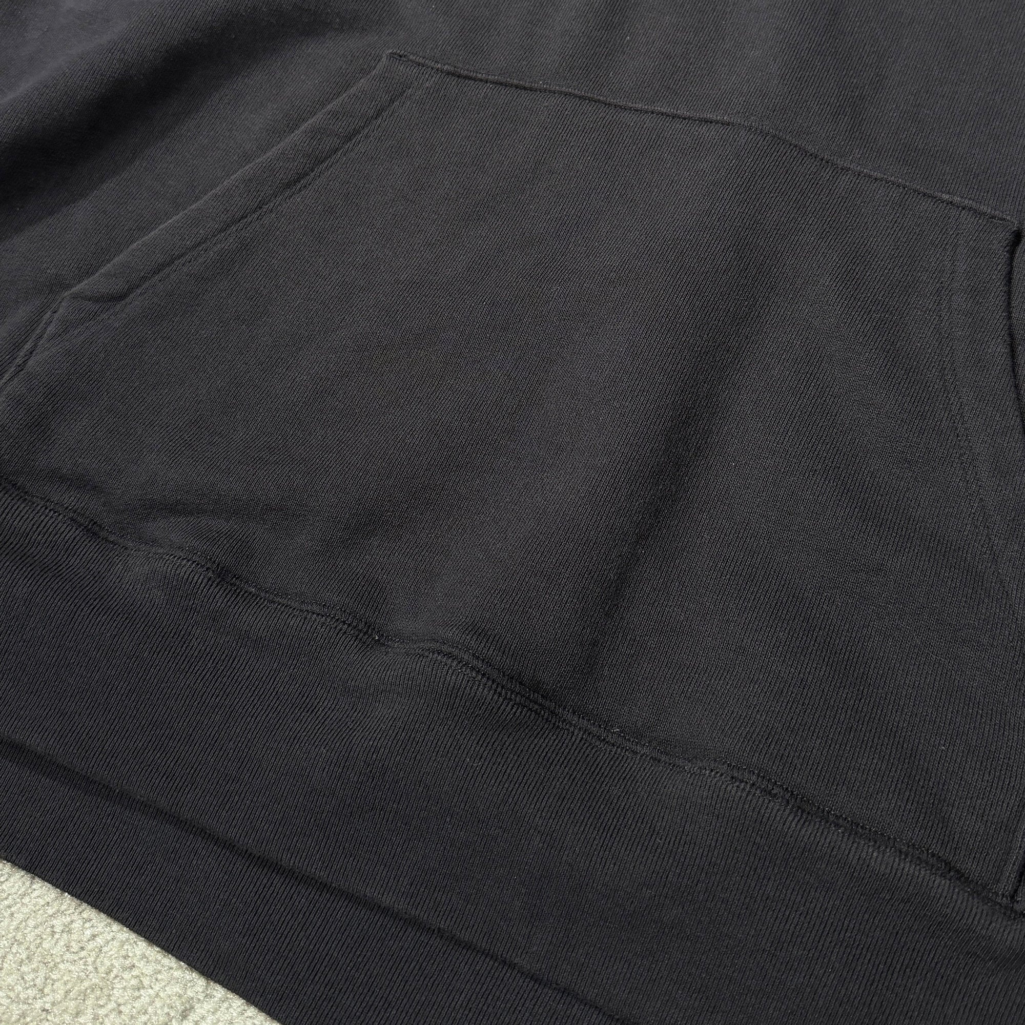 CHROME HEARTS Y NOT Cemetery Cross Leather Patch Pullover Hoodie Size XL クロムハーツ ワイノット セメタリークロス レザーパッチ プルオーバーフーディ サイズXL