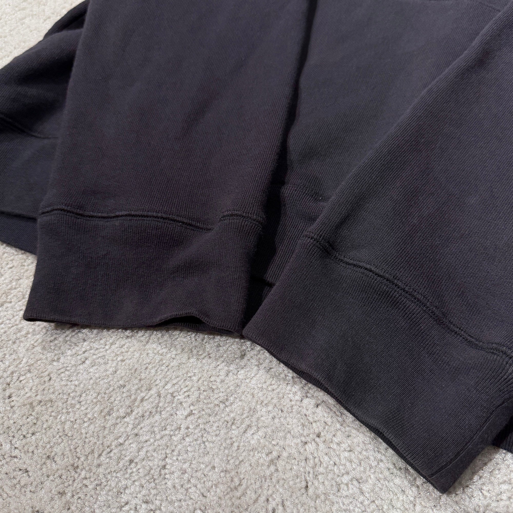 CHROME HEARTS Y NOT Cemetery Cross Leather Patch Pullover Hoodie Size XL クロムハーツ ワイノット セメタリークロス レザーパッチ プルオーバーフーディ サイズXL