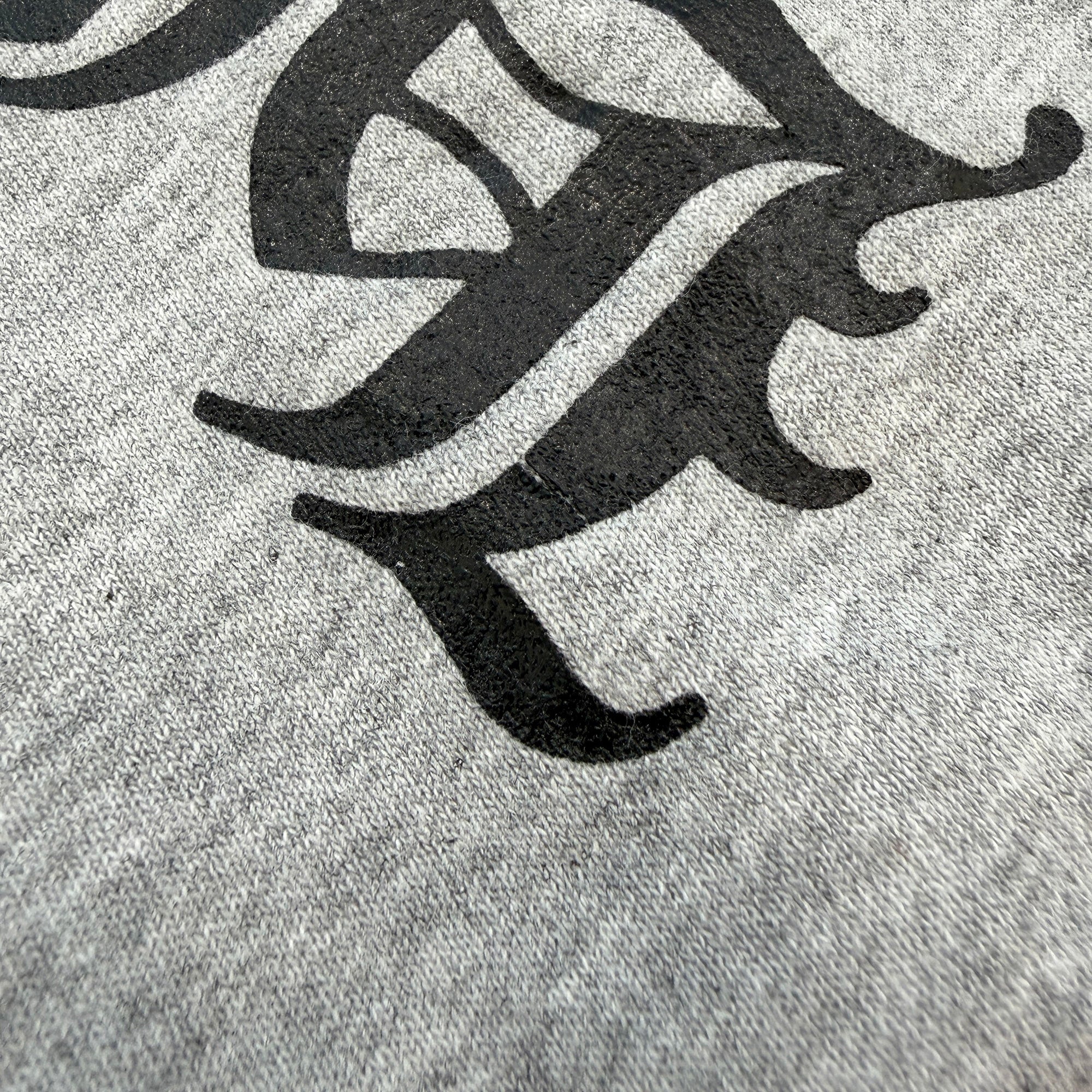 CHROME HEARTS Back Horseshoe Arm Logo Thermal Pullover Hoodie Size M クロムハーツ バックホースシュー アームロゴ サーマルプルオーバーフーディ サイズM