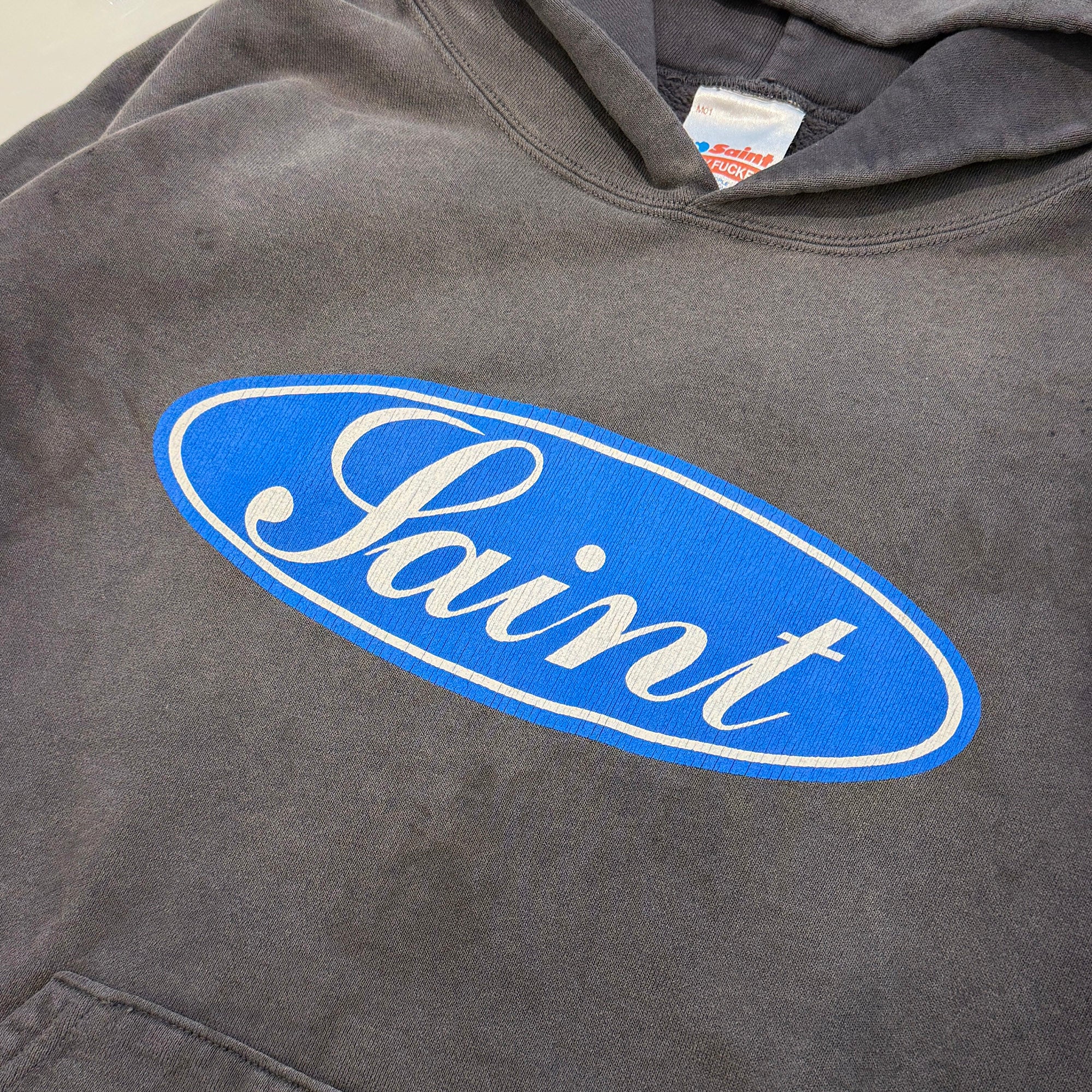 SAINT Mxxxxxx 2025AW "Love Among" Pullover Hoodie SM-HR1-0000-053 Size XL セントマイケル "ラブ・アモング" プルオーバーフーディ サイズXL