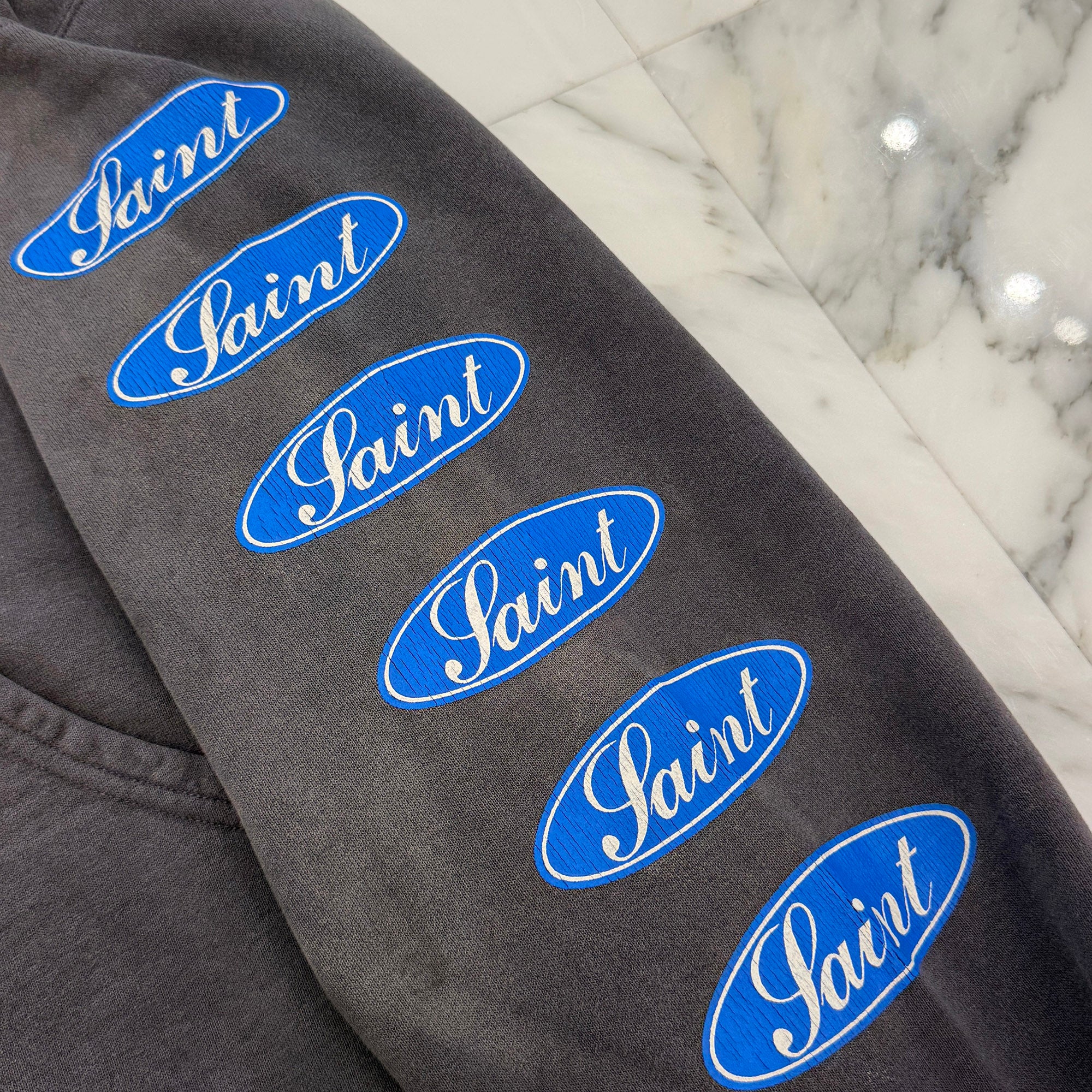 SAINT Mxxxxxx 2025AW "Love Among" Pullover Hoodie SM-HR1-0000-053 Size XL セントマイケル "ラブ・アモング" プルオーバーフーディ サイズXL
