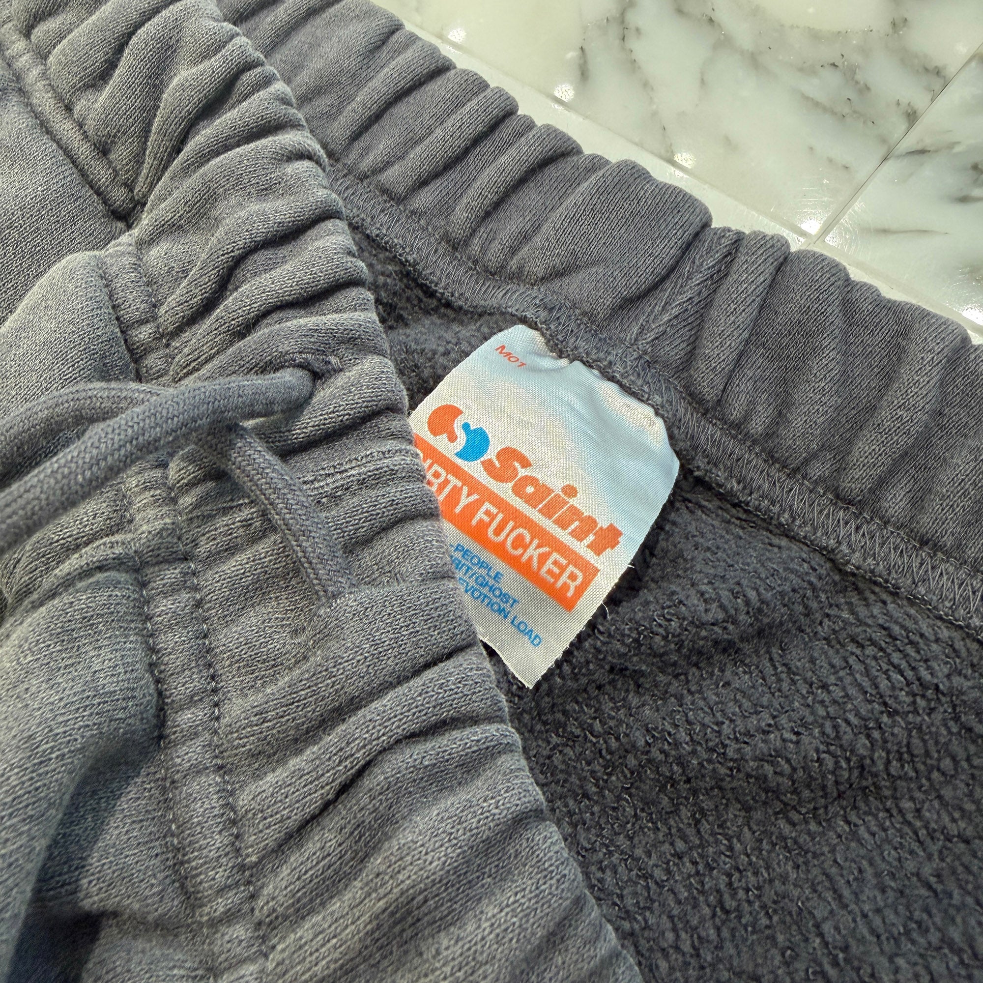 SAINT Mxxxxxx 2025AW "Love Among" Sweat Pants SM-HR1-0000-061 Size XL セントマイケル "ラブ・アモング" スウェットパンツ サイズXL