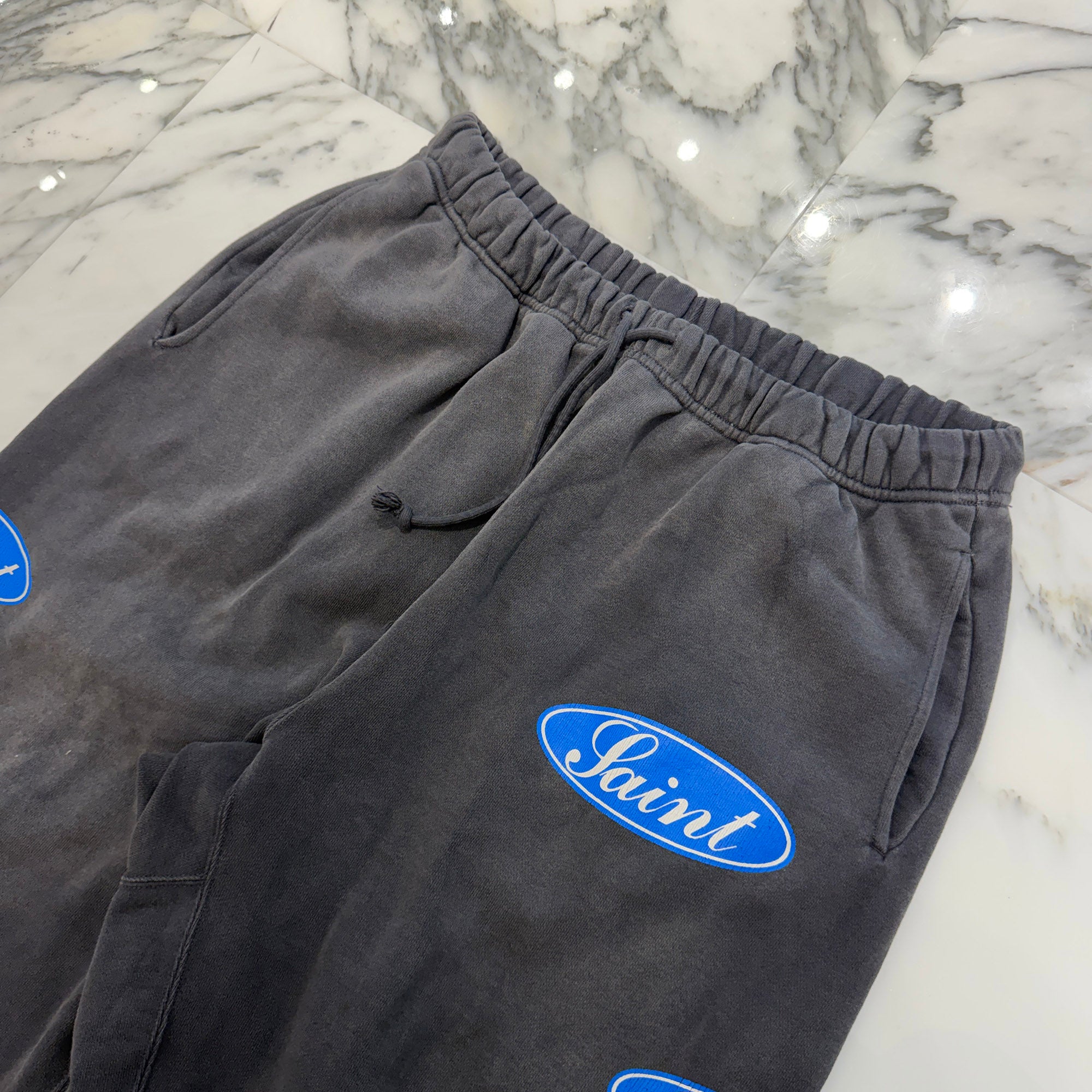 SAINT Mxxxxxx 2025AW "Love Among" Sweat Pants SM-HR1-0000-061 Size XL セントマイケル "ラブ・アモング" スウェットパンツ サイズXL