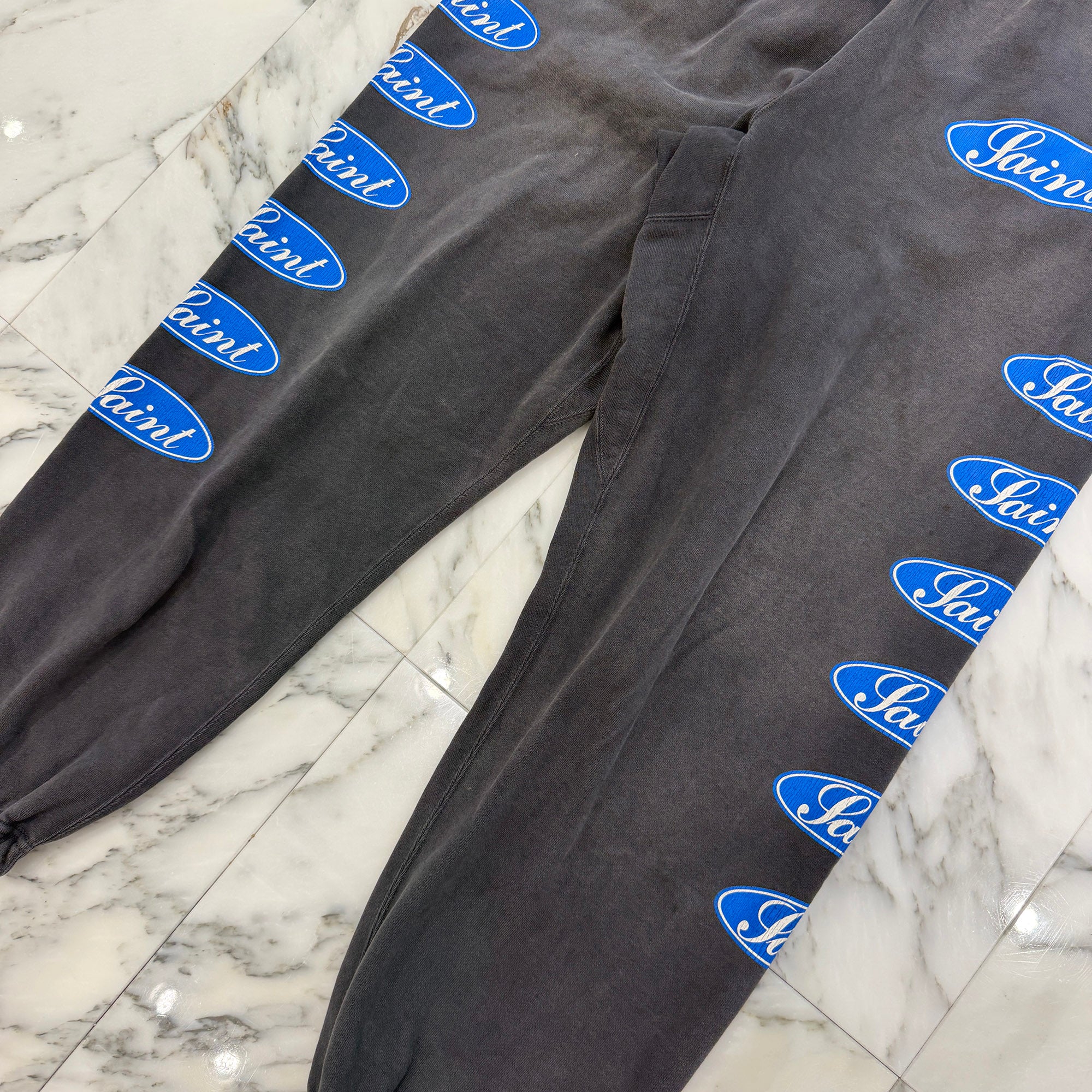 SAINT Mxxxxxx 2025AW "Love Among" Sweat Pants SM-HR1-0000-061 Size XL セントマイケル "ラブ・アモング" スウェットパンツ サイズXL