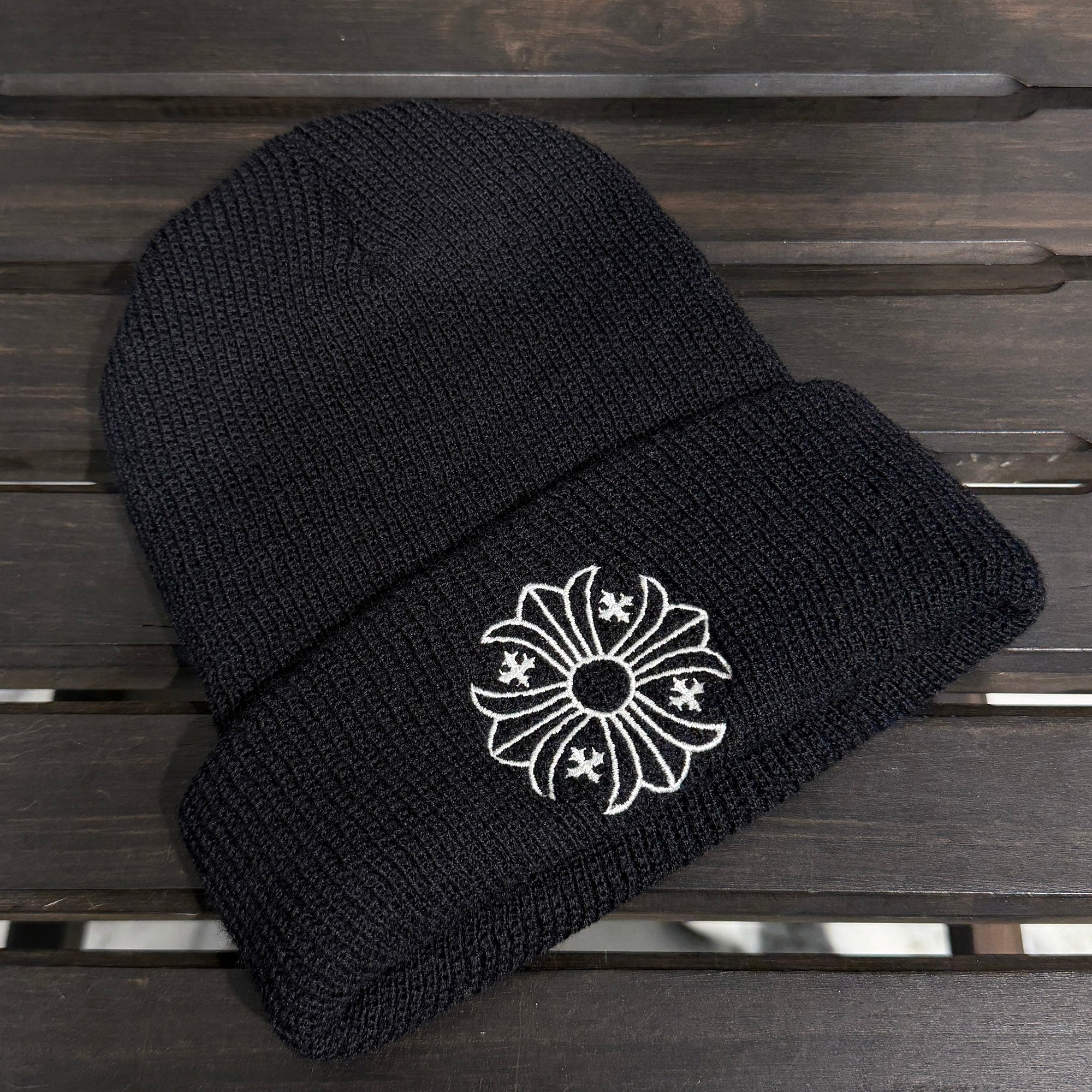 CHROME HEARTS CH Plus WOOL WATCH CAP Size ONE SIZE (23cm) クロムハーツ CHプラス ウール ウォッチキャップ ビーニー サイズONE SIZE (23cm)