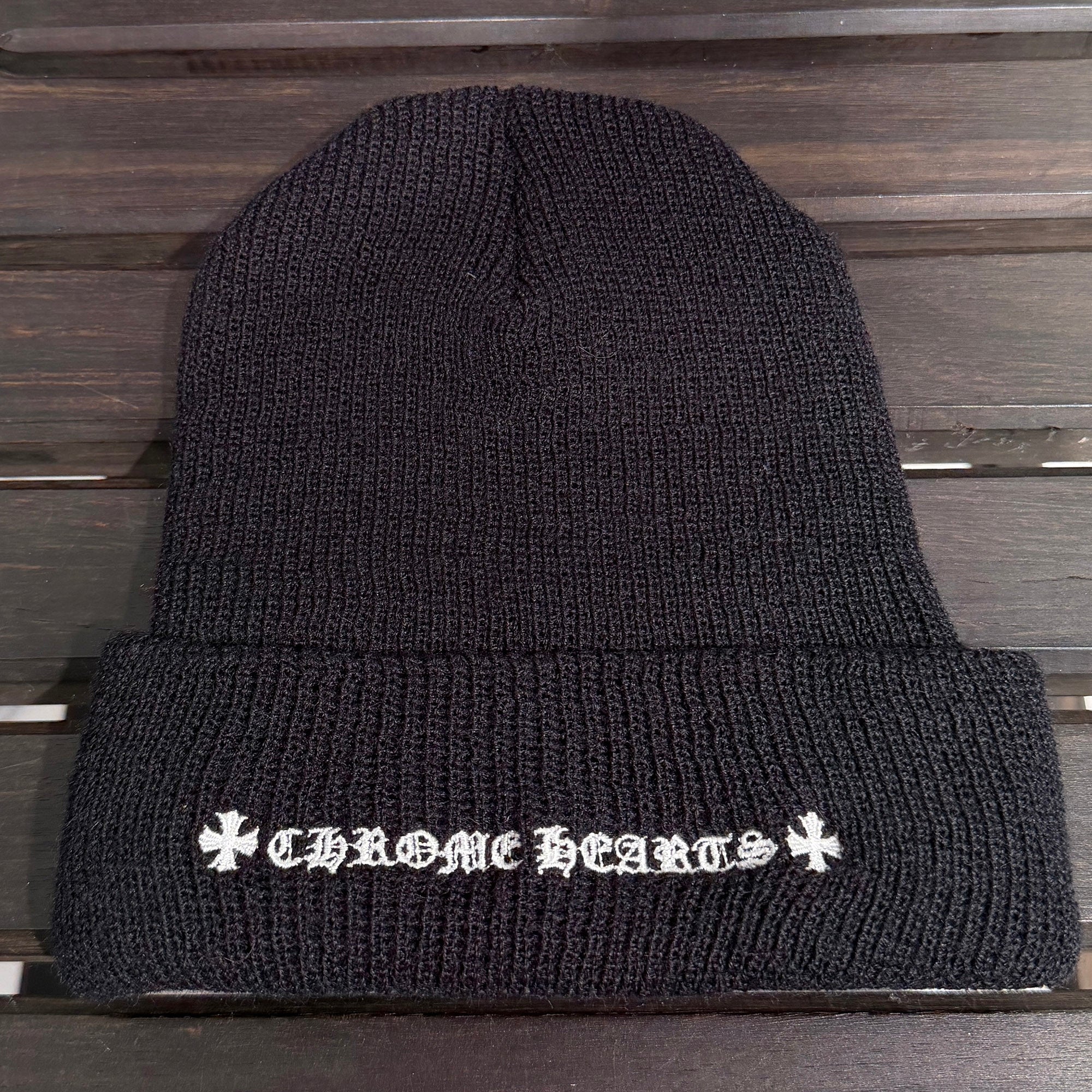 CHROME HEARTS CH Plus WOOL WATCH CAP Size ONE SIZE (23cm) クロムハーツ CHプラス ウール ウォッチキャップ ビーニー サイズONE SIZE (23cm)