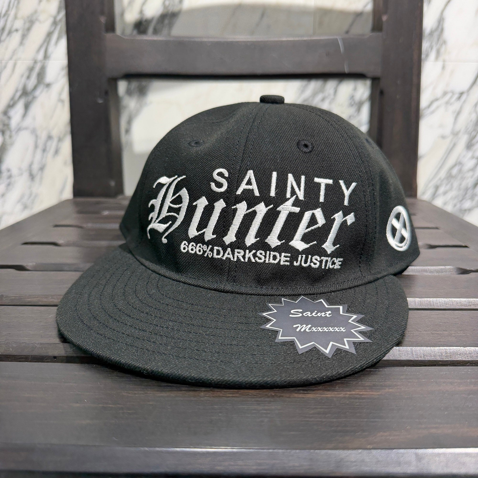 SAINT Mxxxxxx × BOUNTY HUNTER 2026SS "SAINTY HUNTER" Logo Embroidery Tracker Cap SM-MK8-0000-C35 Size ONE SIZE セントマイケル×バウンティハンター "セインティハンター" ロゴ刺繍 トラッカーキャップ サイズONE SIZE