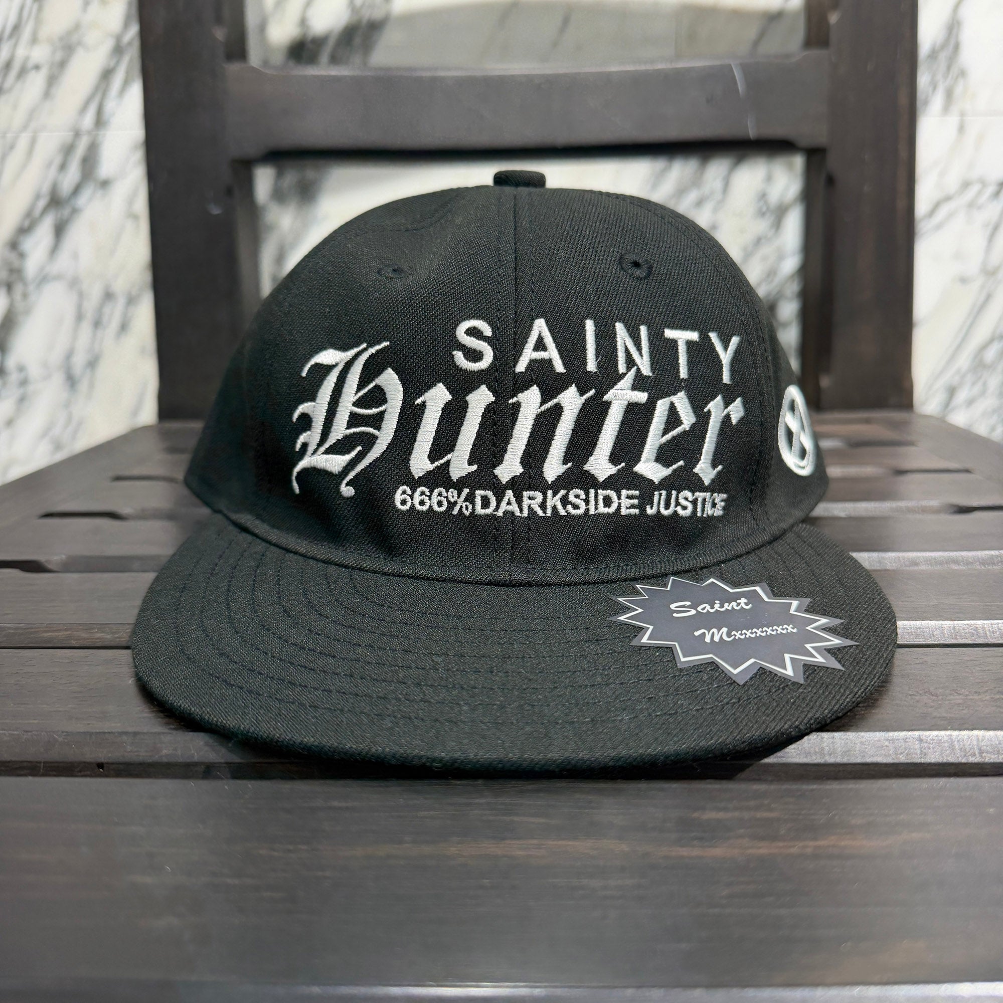SAINT Mxxxxxx × BOUNTY HUNTER 2026SS "SAINTY HUNTER" Logo Embroidery Tracker Cap SM-MK8-0000-C35 Size ONE SIZE セントマイケル×バウンティハンター "セインティハンター" ロゴ刺繍 トラッカーキャップ サイズONE SIZE