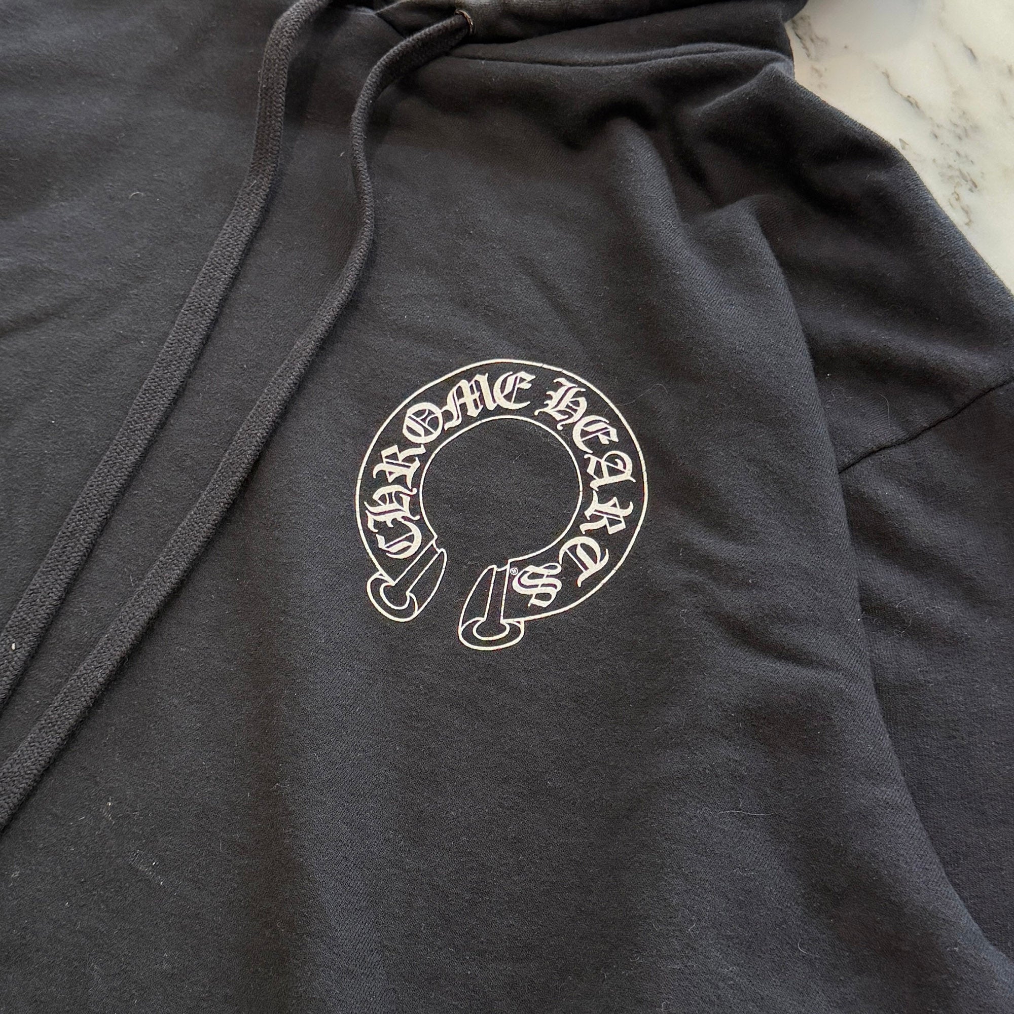 CHROME HEARTS × MATTY BOY Chomper Horseshoe Pullover Hoodie Size L クロムハーツ × マッティボーイ チョンパー ホースシュー プルオーバーフーディ サイズL