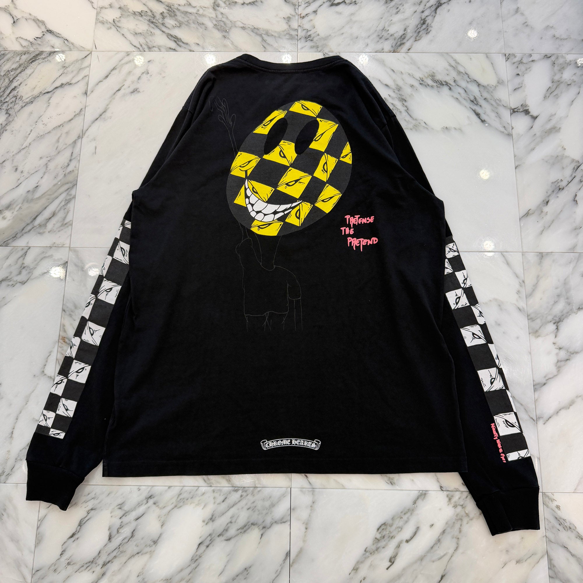 CHROME HEARTS × MATTY BOY PPO PRETENSE Long Sleeve Tee Size L クロムハーツ × マッティボーイ PPO プレテンス ロングスリーブ Tシャツ サイズL