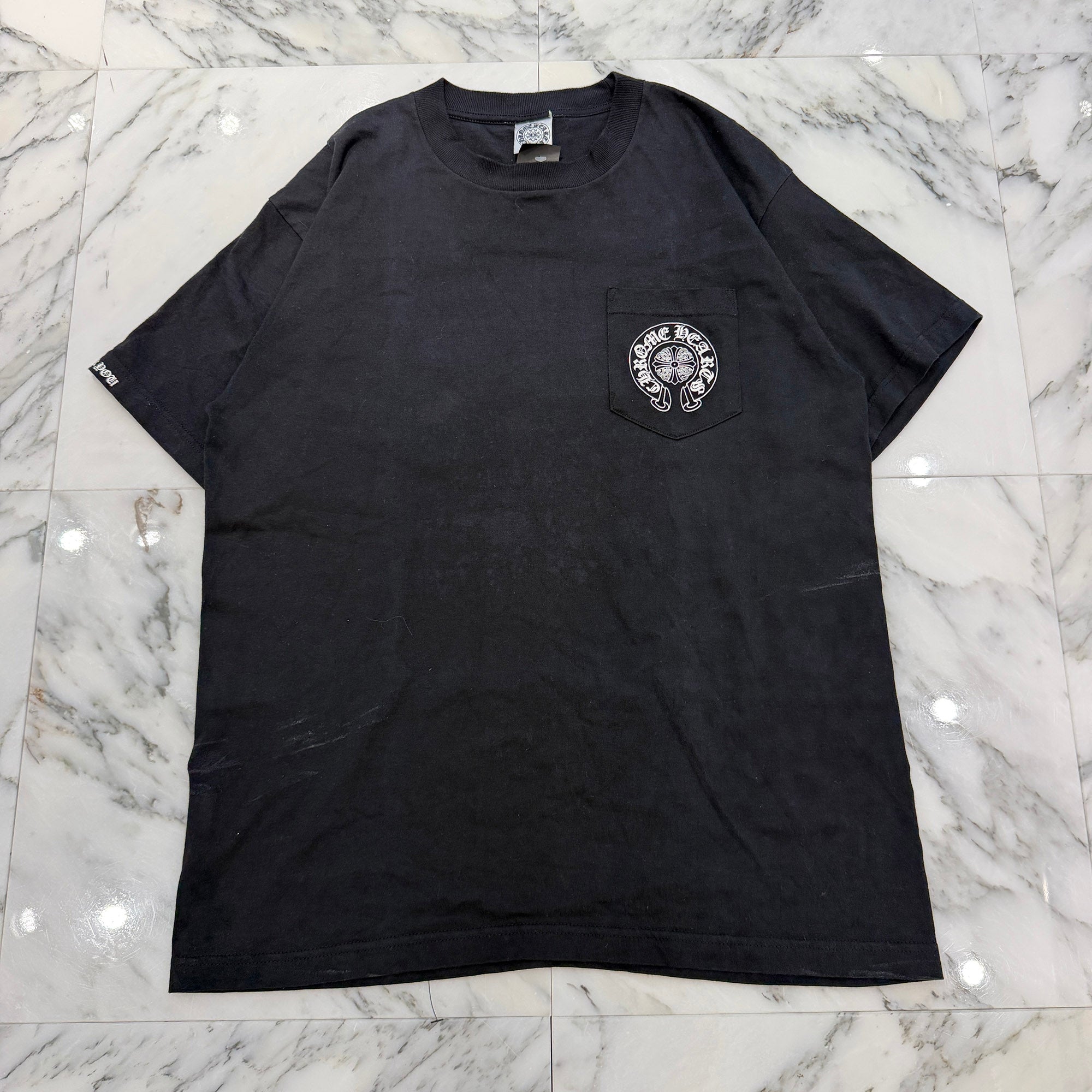 CHROME HEARTS Back Cemetery Cross Print Tee Size L クロムハーツ バックセメタリークロスプリント Tシャツ サイズL