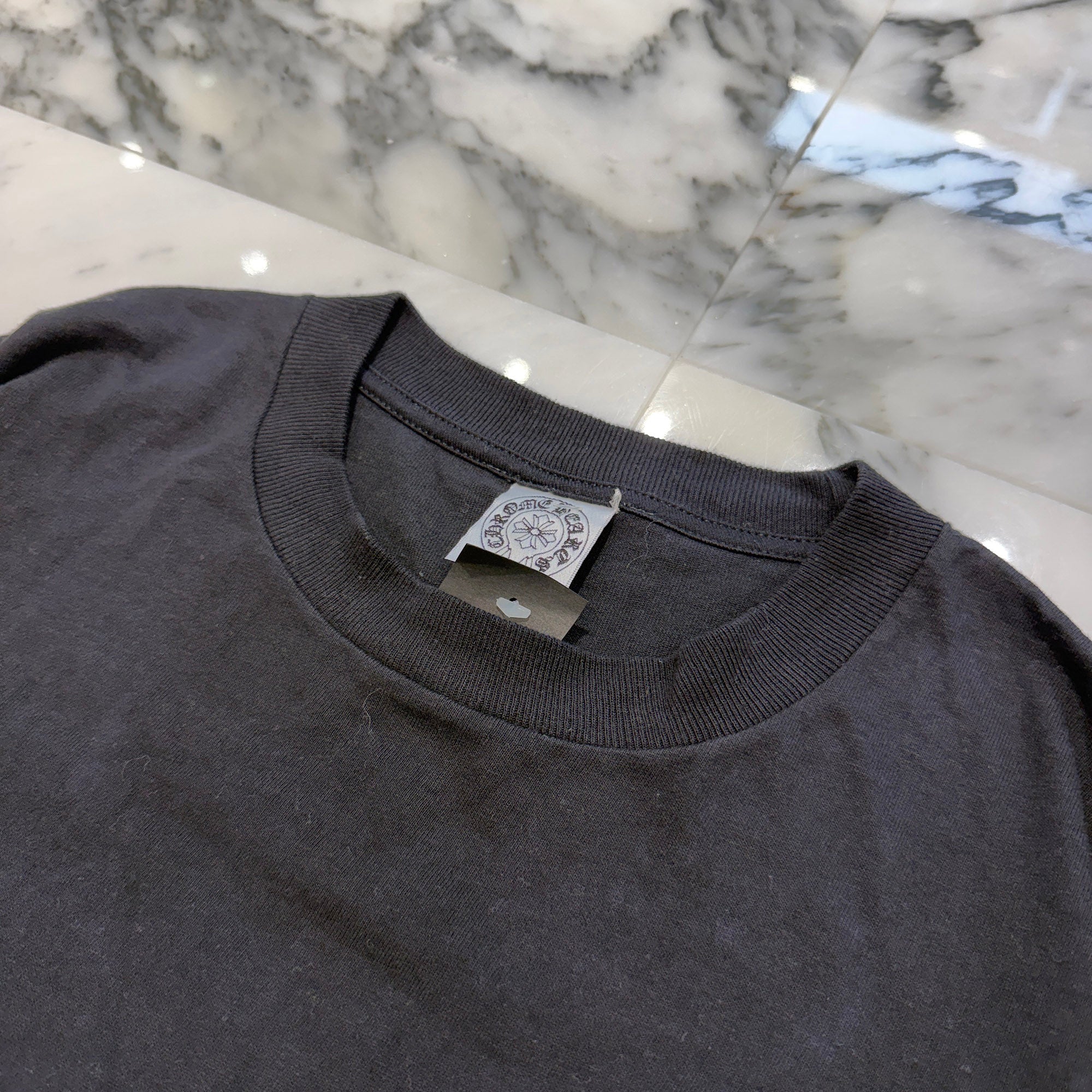 CHROME HEARTS Back Cemetery Cross Print Tee Size L クロムハーツ バックセメタリークロスプリント Tシャツ サイズL