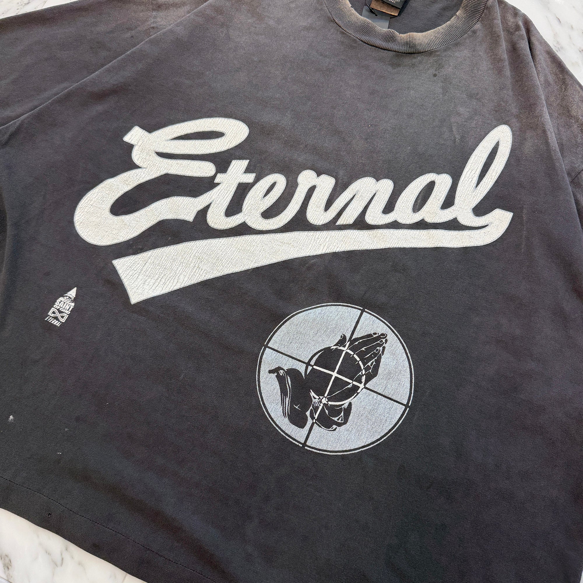 SAINT Mxxxxxx × FEAR OF GOD 2025SS "Eternal" S/S Tee SH-HR8-0000-C01 Size ONE SIZE セントマイケル×フィア オブ ゴッド "エターナル" Tシャツ サイズONE SIZE