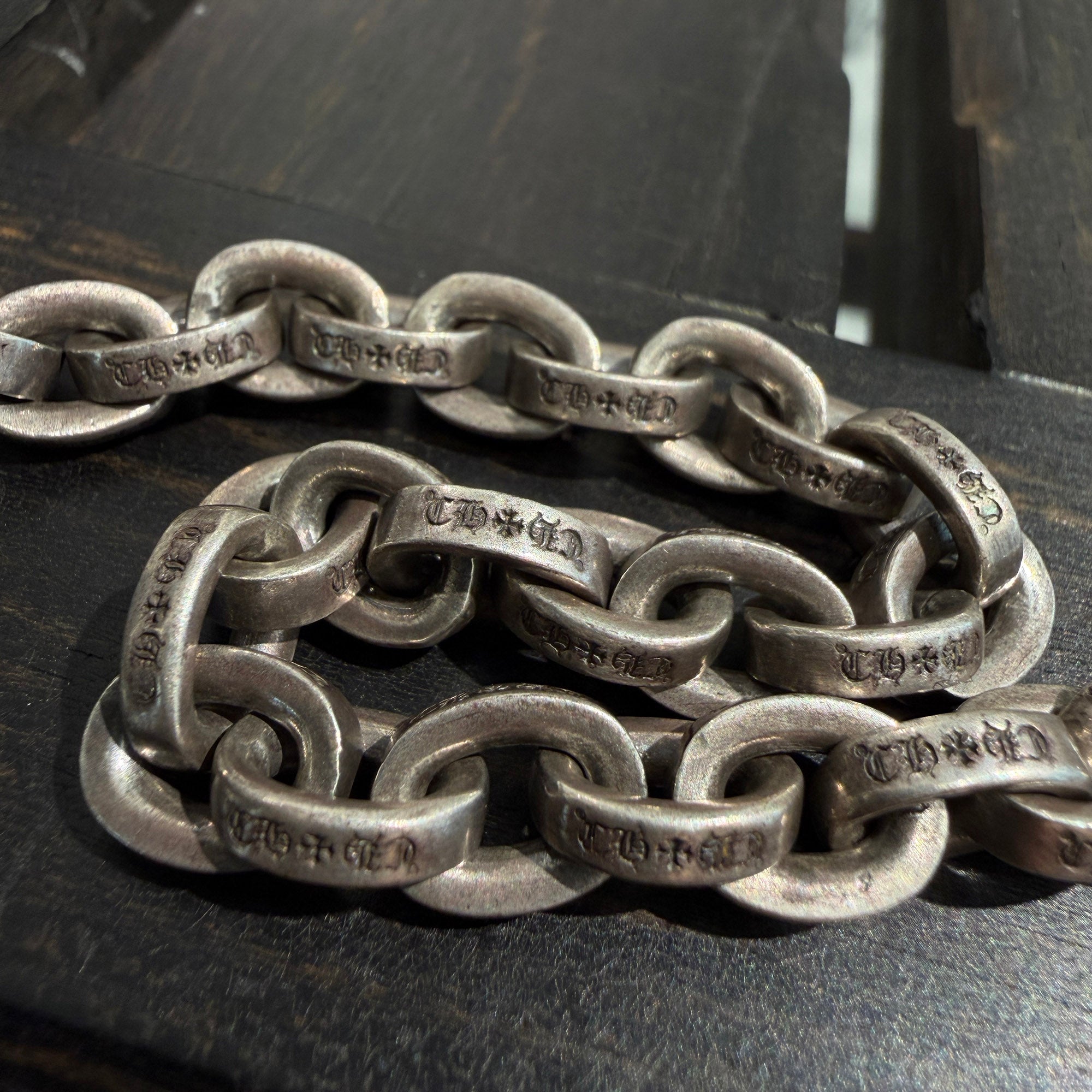 CHROME HEARTS Large Paper Chain Bracelet Size 7 Inch クロムハーツ ラージペーパーチェーン ブレスレット サイズ7インチ