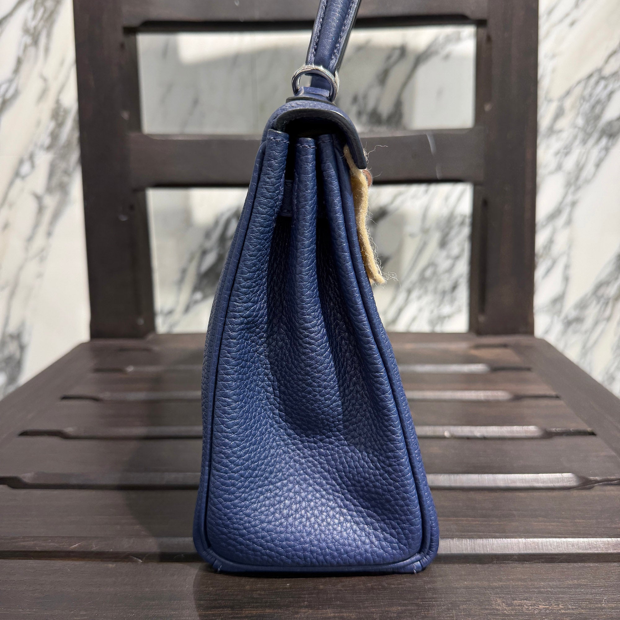 HERMES KELLY 25 Hand Bag "Blue Sapphire" Z刻印 エルメス ケリー25 ハンドバッグ "ブルー・サフィール" Z刻印