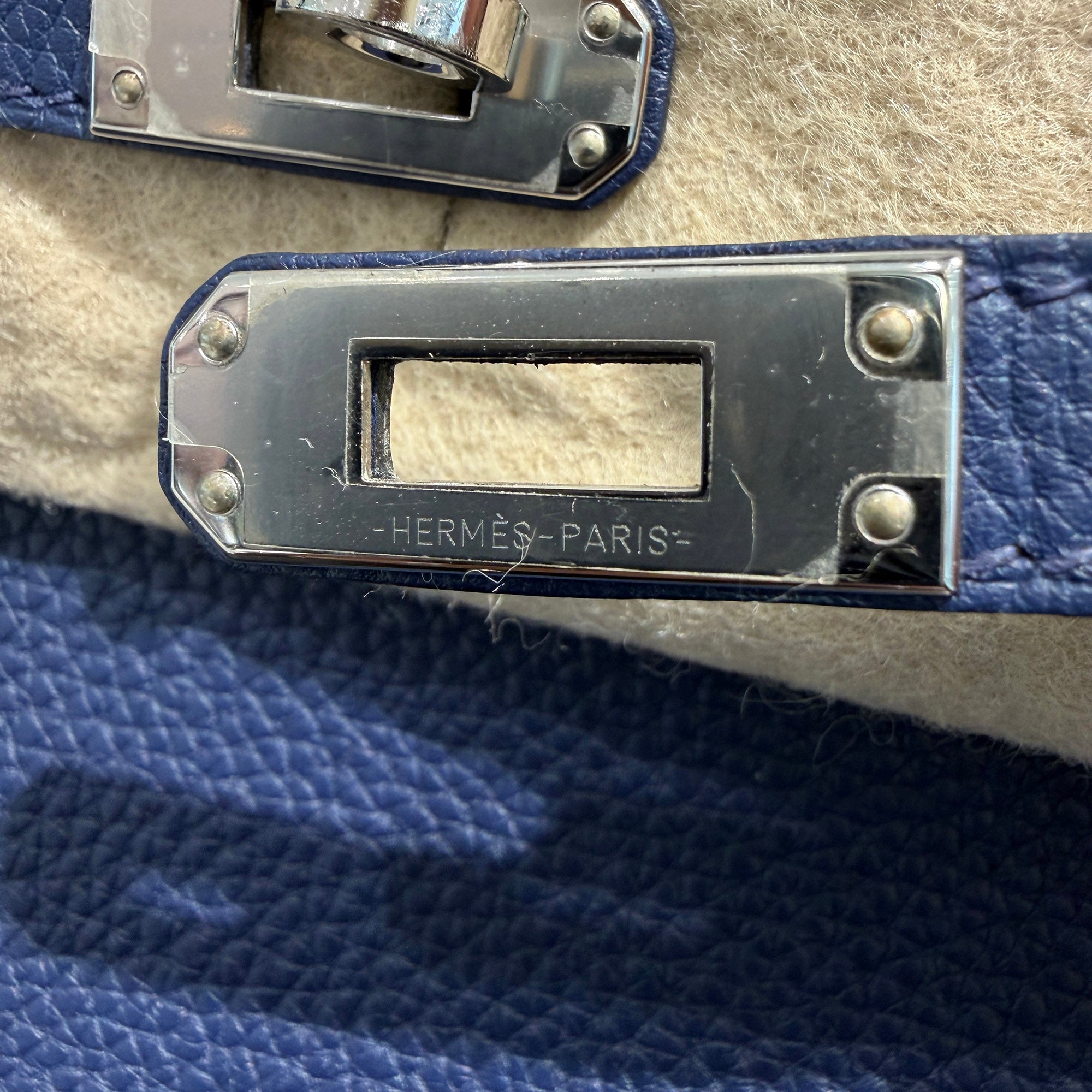 HERMES KELLY 25 Hand Bag "Blue Sapphire" Z刻印 エルメス ケリー25 ハンドバッグ "ブルー・サフィール" Z刻印