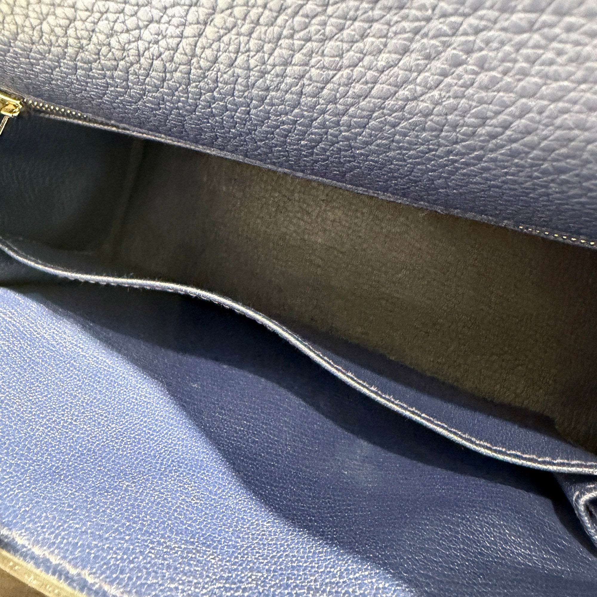 HERMES KELLY 25 Hand Bag "Blue Sapphire" Z刻印 エルメス ケリー25 ハンドバッグ "ブルー・サフィール" Z刻印