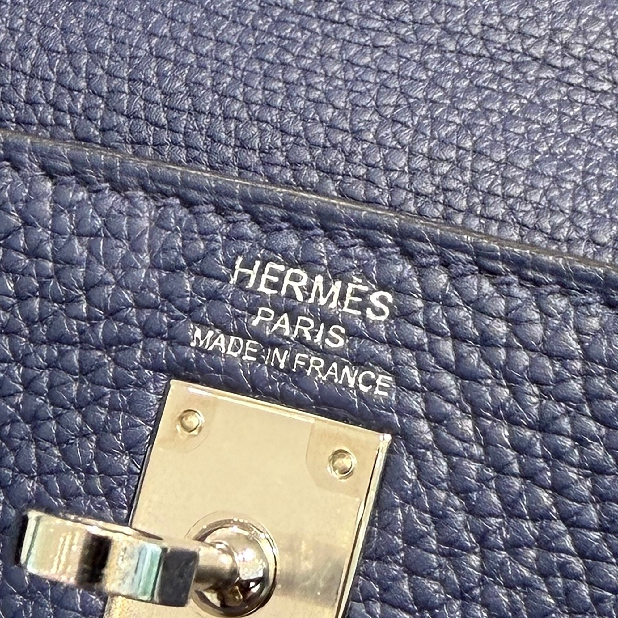 HERMES KELLY 25 Hand Bag "Blue Sapphire" Z刻印 エルメス ケリー25 ハンドバッグ "ブルー・サフィール" Z刻印