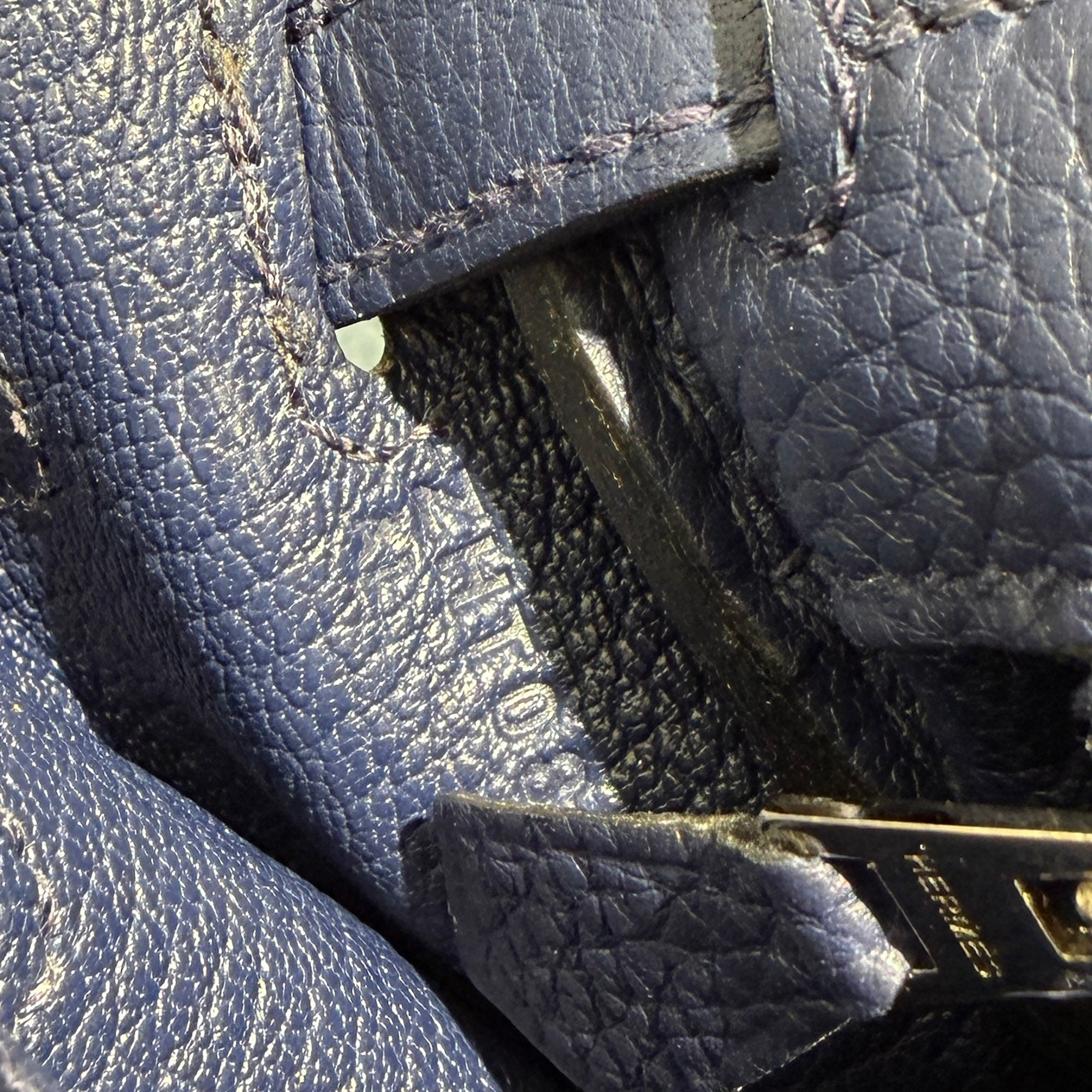 HERMES KELLY 25 Hand Bag "Blue Sapphire" Z刻印 エルメス ケリー25 ハンドバッグ "ブルー・サフィール" Z刻印