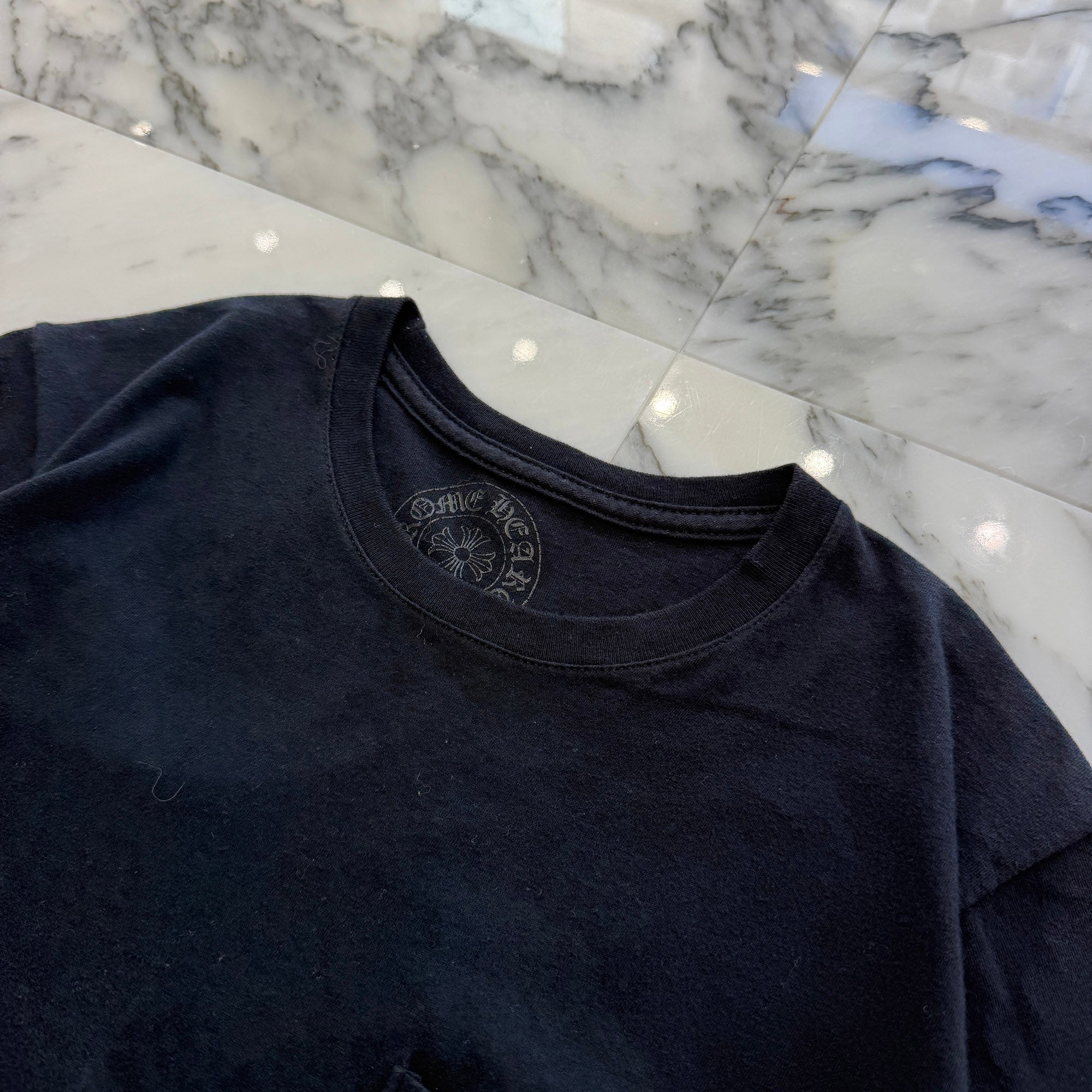 CHROME HEARTS × THE HEROES PROJECT Horseshoe Pocket Tee Size S クロムハーツ×ザヒーローズプロジェクト ホースシューポケットTシャツ サイズS