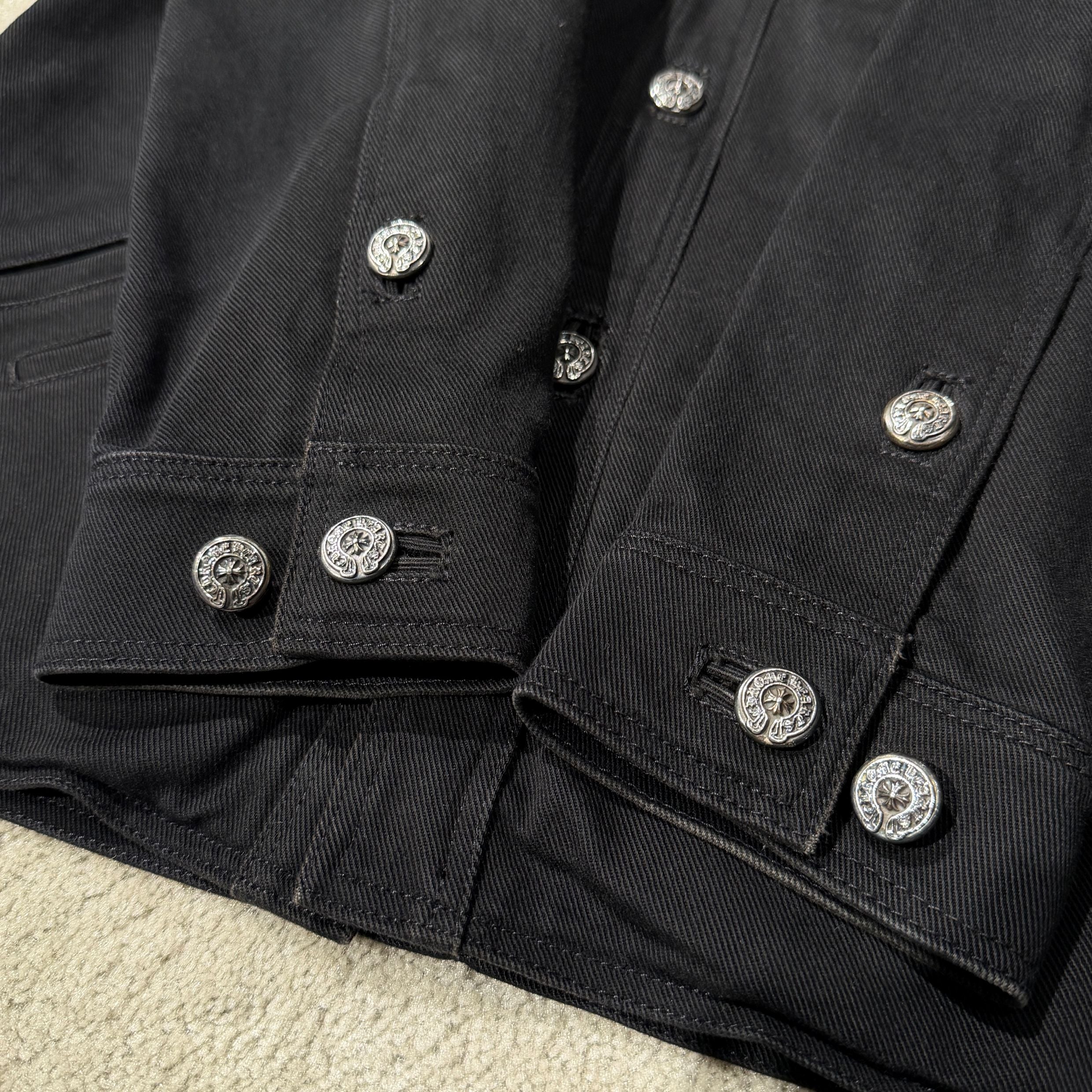 CHROME HEART HUNTING DENIM JACKET Size 1 クロムハーツ ハンティング デニムジャケット サイズ1