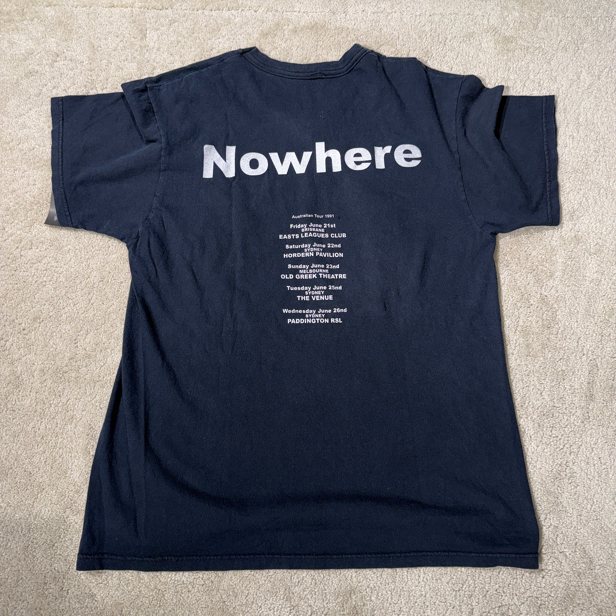 Vintage 90's RIDE "Nowhere" Tee ヴィンテージ 90's ライド "ノーウェア" Tシャツ