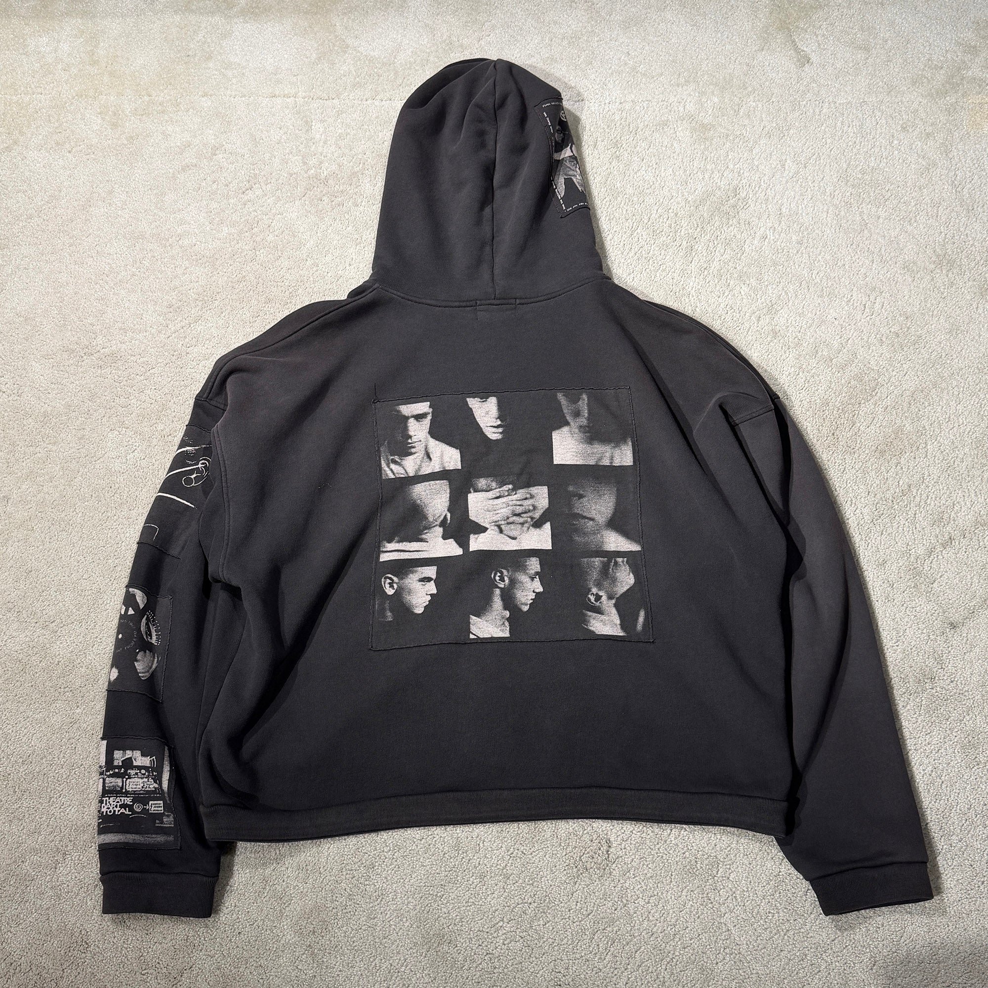 Enfants Riches Déprimés 2024AW Asphyxiation Assemblage Zip Up Hoodie 020-446 Size XL アンファン リッシュ デプリメ アフィクシエイション アッサンブラージュ ジップアップフーディ サイズXL
