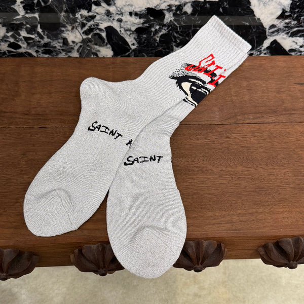 SAINT Mxxxxxx 2026AW "EYE" Socks SM-MK1-0000-110 セントマイケル"アイ" ソックス