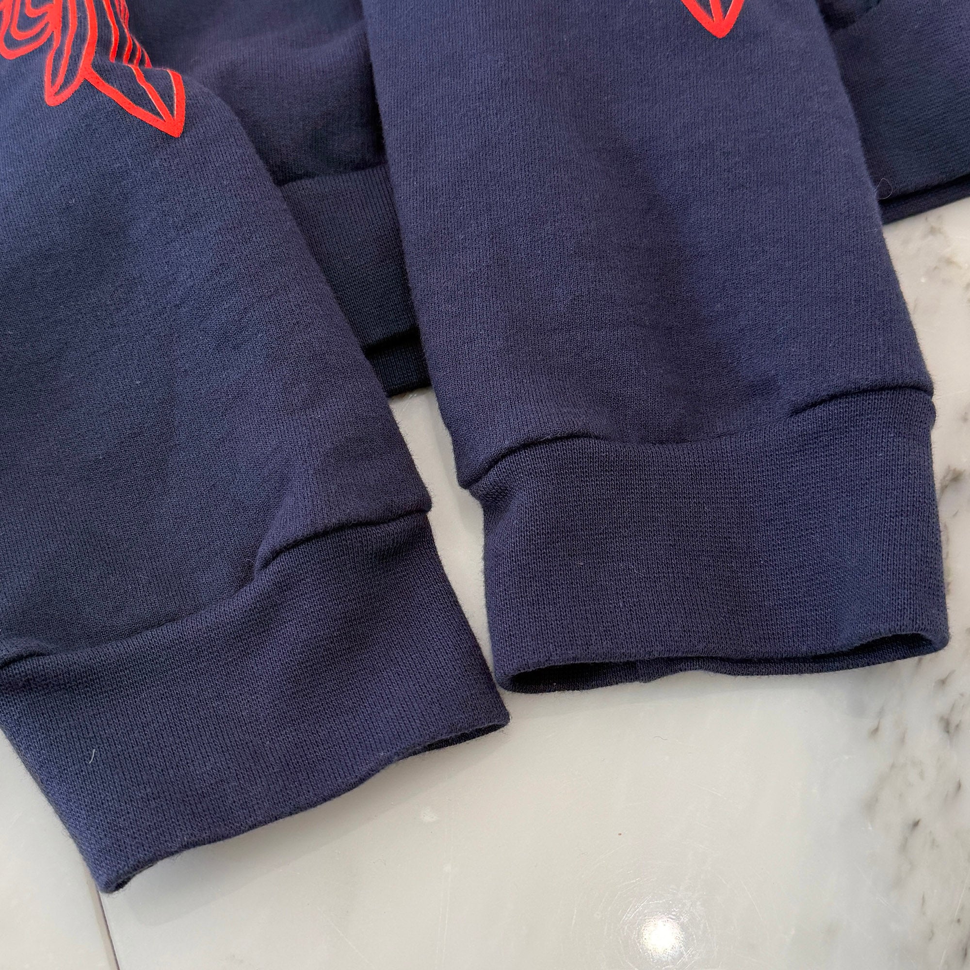 CHROME HEARTS 2025SS Floral Cross Horseshoe Pullover Hoodie Size M クロムハーツ フローラルクロス ホースシュー プルオーバーフーディーサイズM