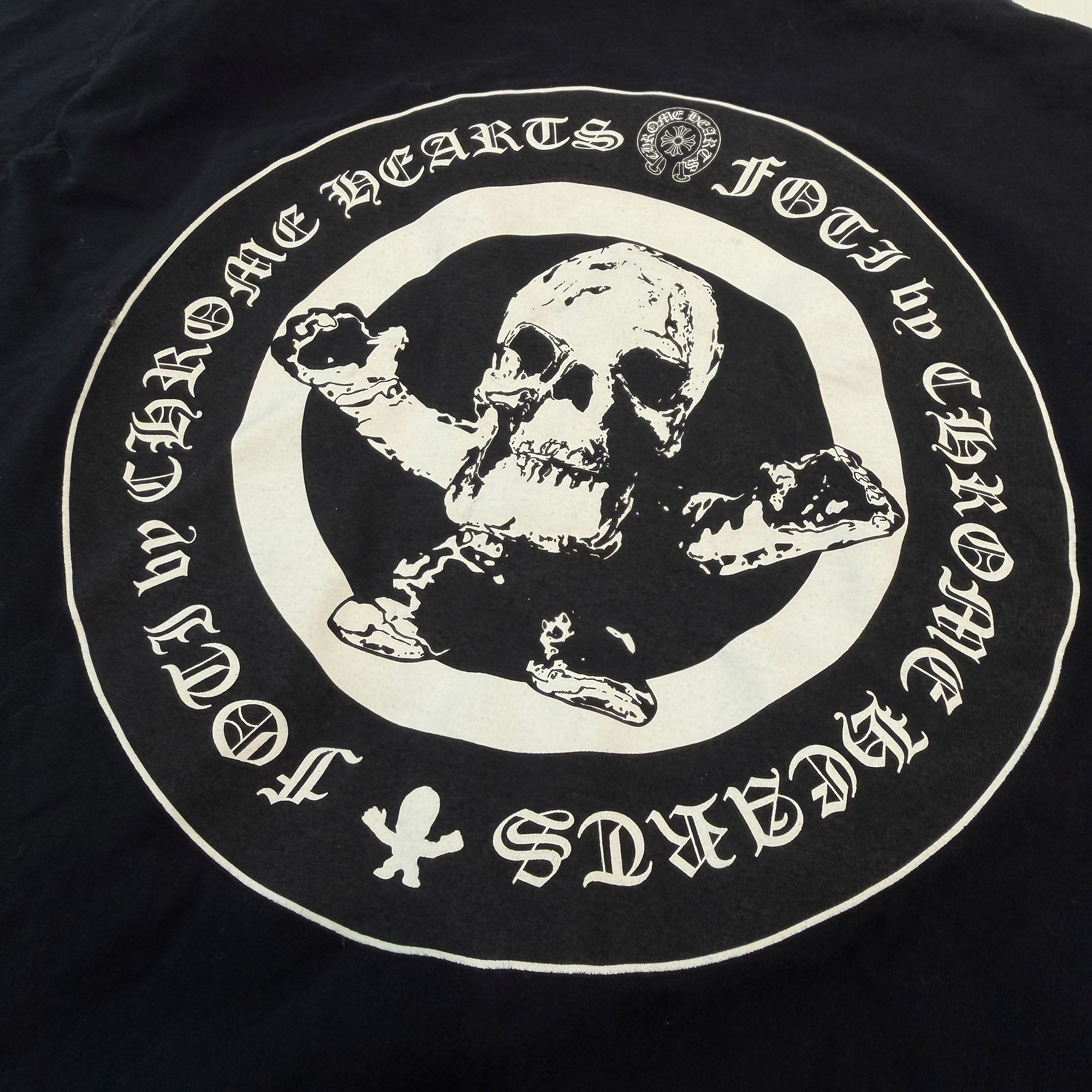 CHROME HEARTS FOTI Harris Teeter Print Tee Size L クロムハーツ フォティ・ハリスティーター プリント Tシャツ サイズL