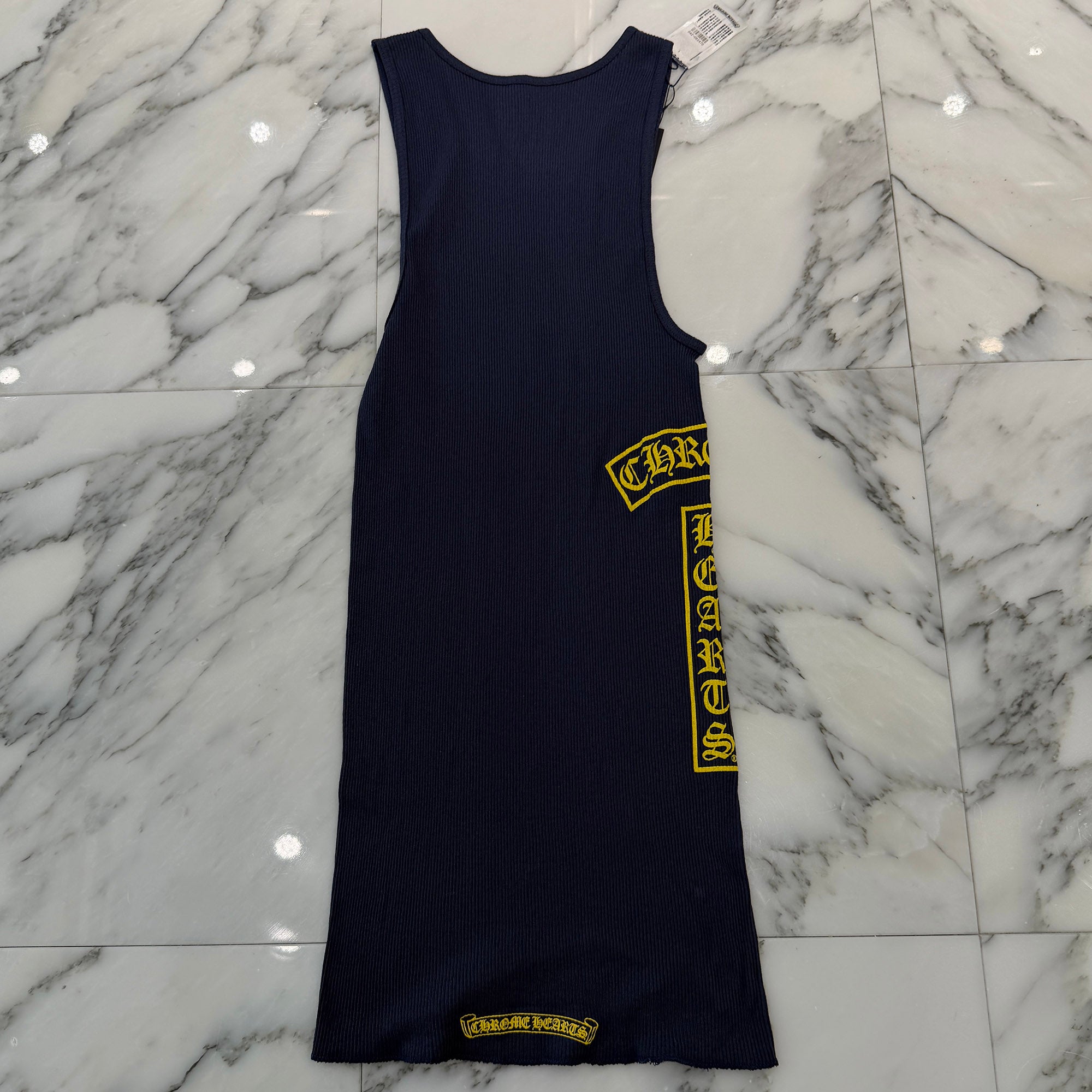 CHROME HEARTS Side T Bar Logo Tank Top Size M クロムハーツ サイドTバーロゴ プリント タンクトップ サイズM