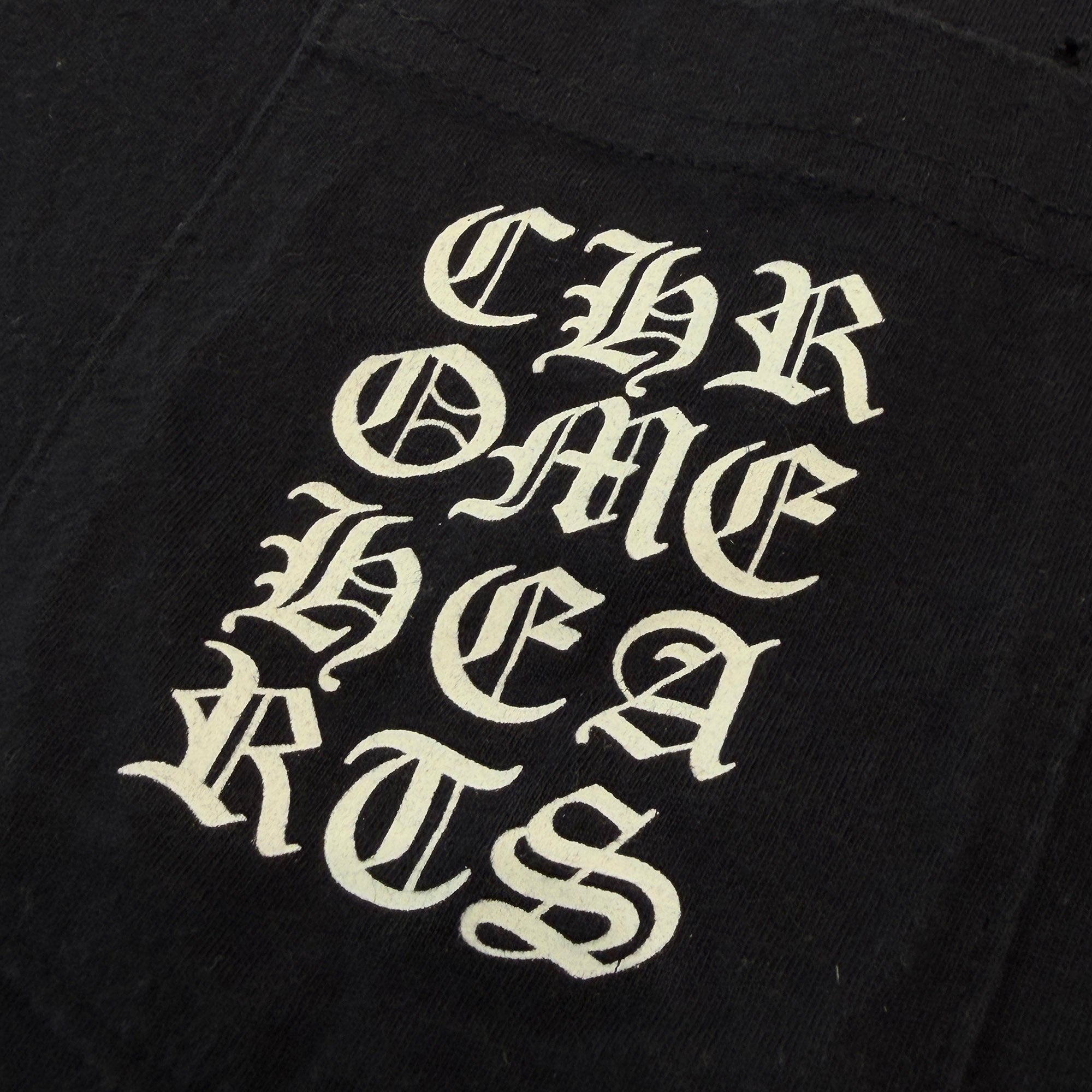 CHROME HEARTS Vertical Logo Tee Size L クロムハーツ ヴァーティカルロゴ Tシャツ サイズL
