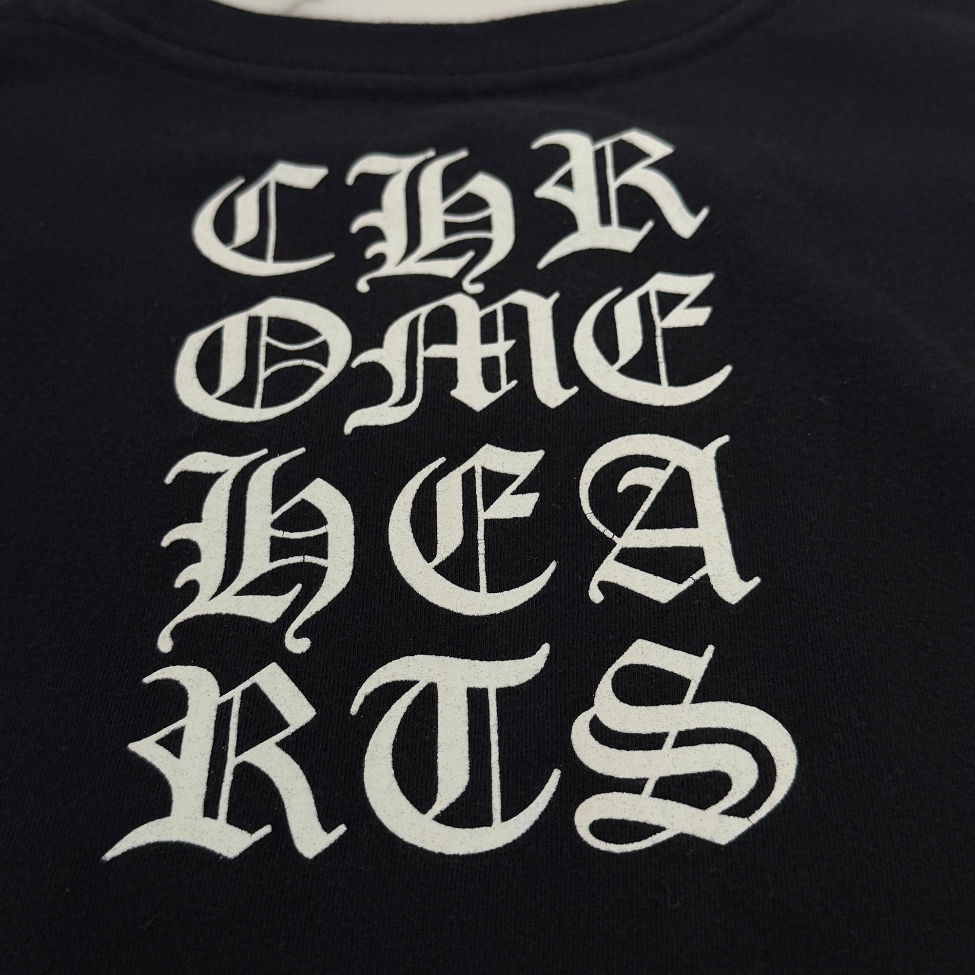 CHROME HEARTS Vertical Logo Tee Size L クロムハーツ ヴァーティカルロゴ Tシャツ サイズL