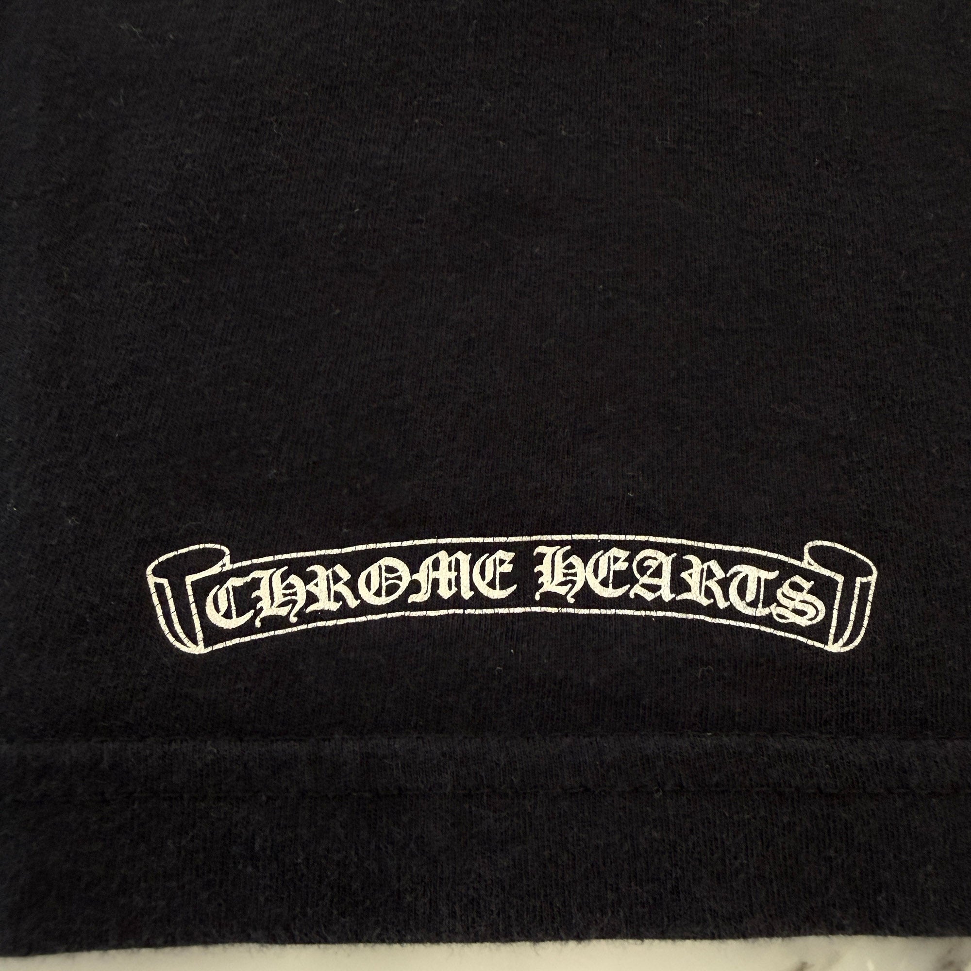 CHROME HEARTS Vertical Logo Tee Size L クロムハーツ ヴァーティカルロゴ Tシャツ サイズL