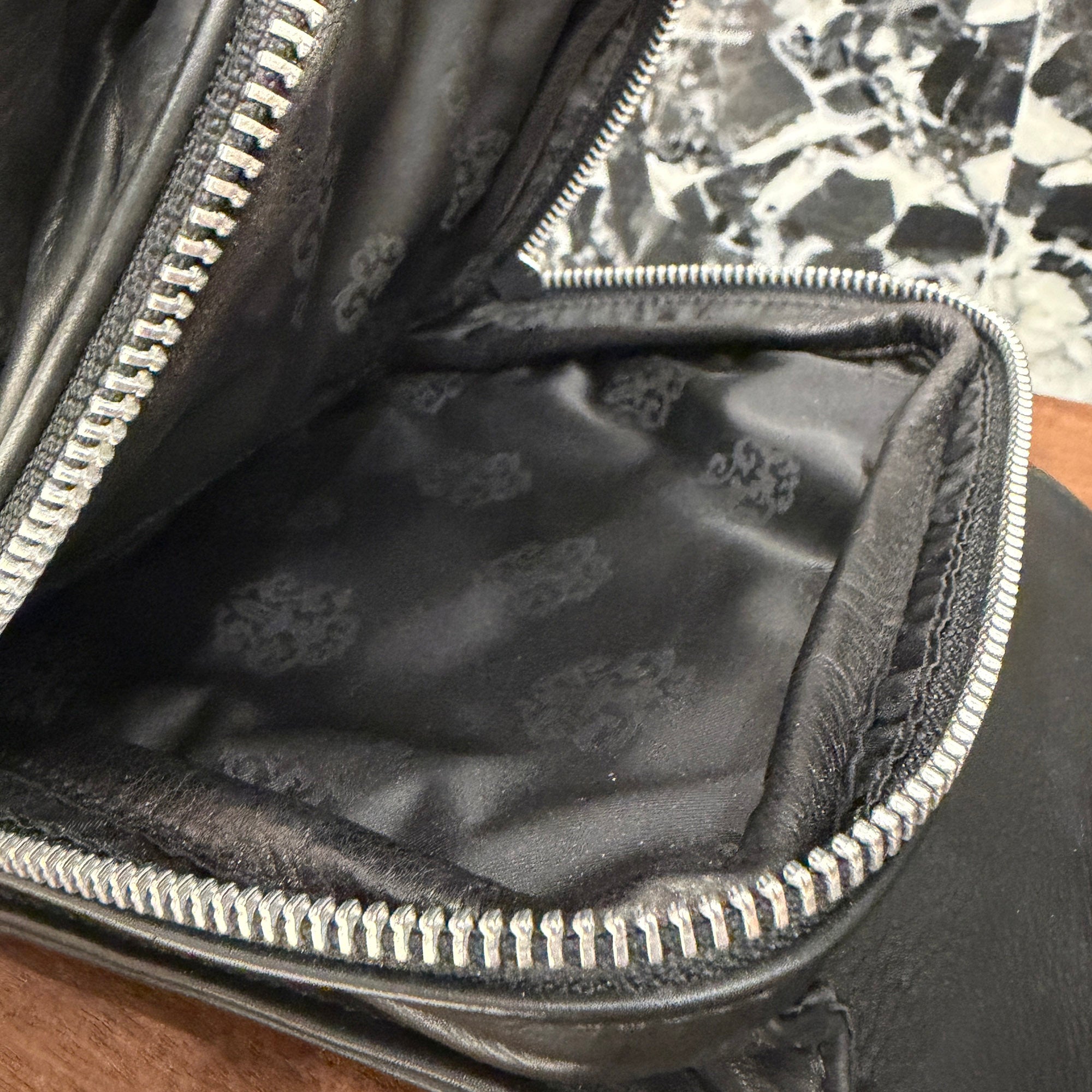 CHROME HEARTS MILO Large Dagger Leather Shoulder Bag クロムハーツ マイロ ラージダガー レザーショルダーバッグ