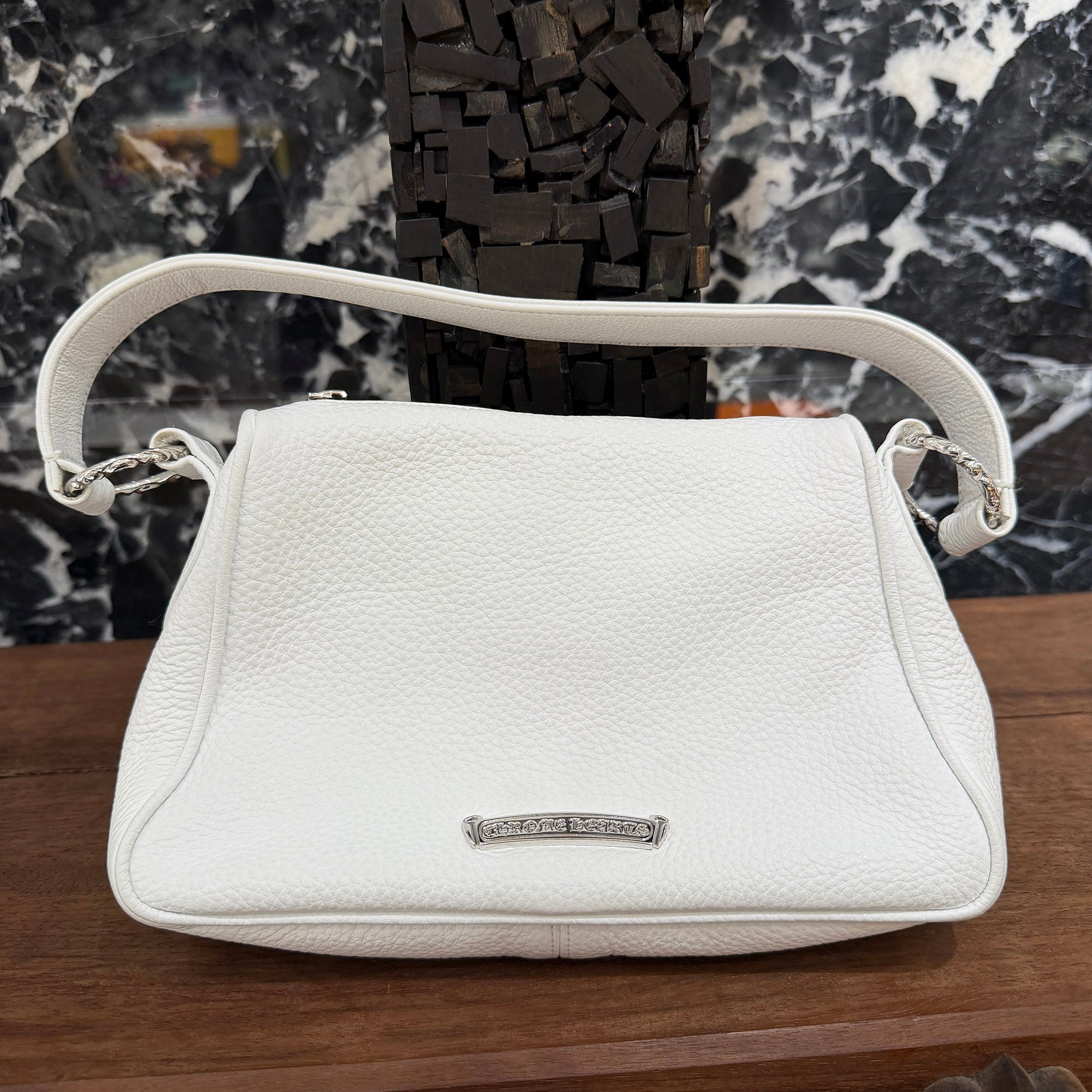 CHROME HEARTS CHICKEN NUGGET "Small" Leather Shoulder Bag クロムハーツ チキンナゲット "スモール" レザー ショルダーバッグ