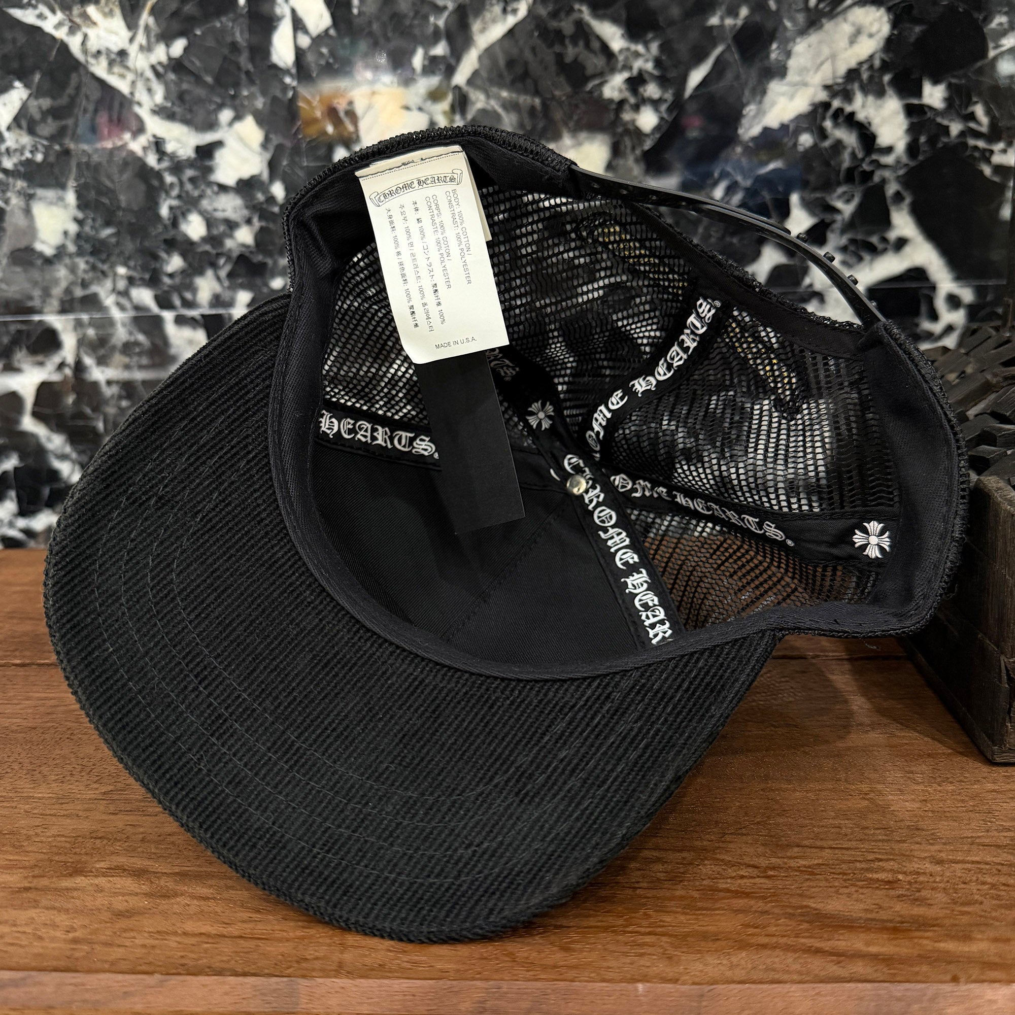 CHROME HEARTS Hollywood Limited Corduroy Trucker Cap Size ONE SIZE（53-60）クロムハーツ ハリウッド限定 コーデュロイ トラッカーキャップ サイズONE SIZE（53-60）