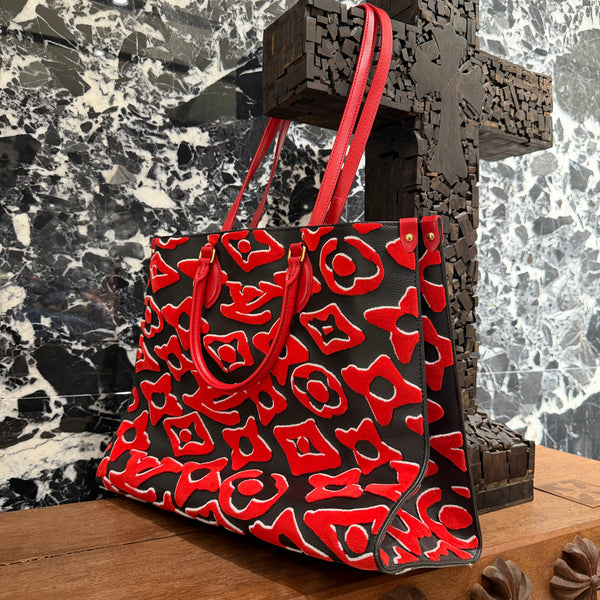LOUIS VUITTON 2021SS On the Go GM Monogram Tufted Tote Bag M45562 ルイヴィトン オンザゴー GM モノグラム・タフテッド トートバッグ