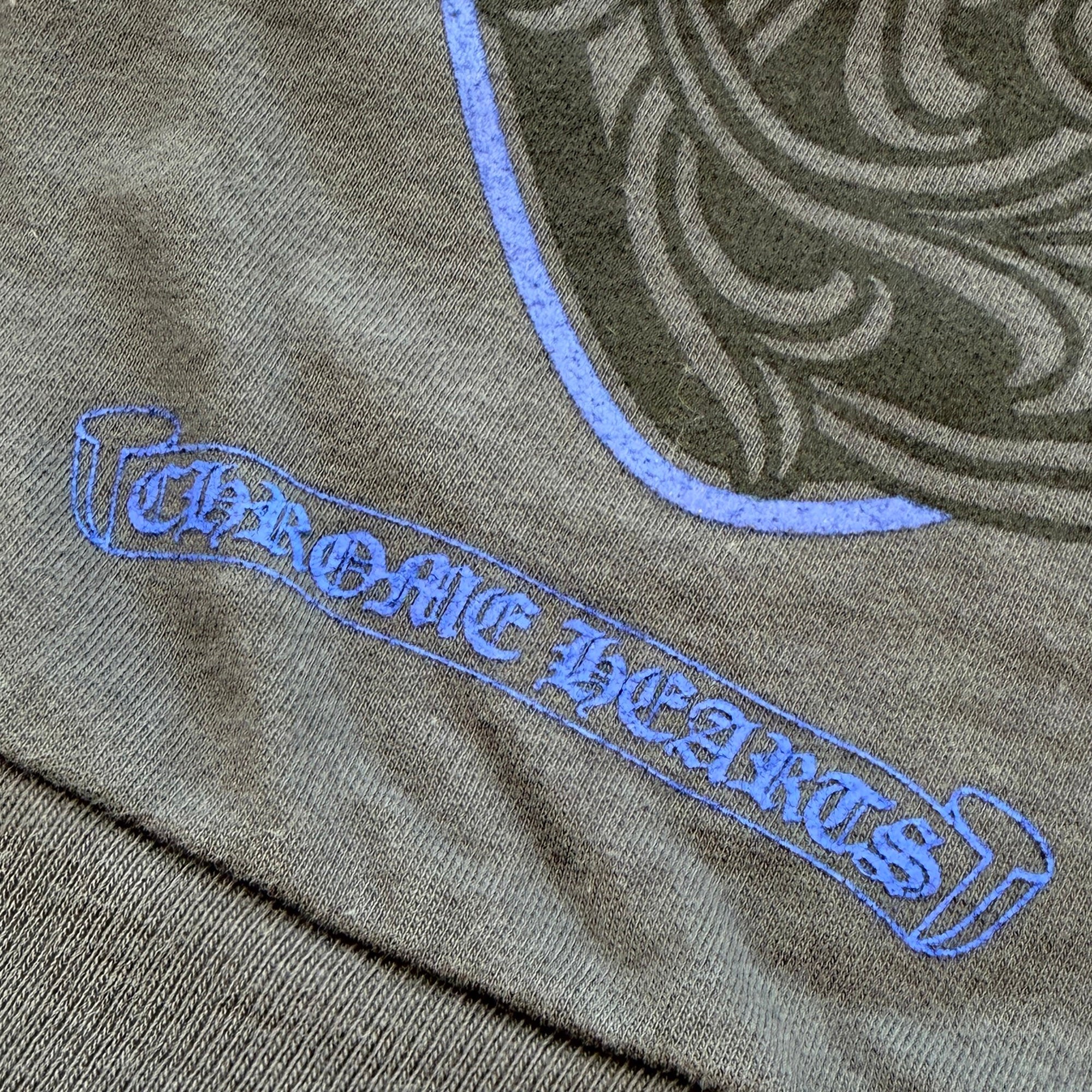 CHROME HEARTS Back Celtic Cross Horseshoe Zip Up Hoodie Size M クロムハーツ バック ケルティッククロス ホースシュージップアップフーディー サイズM
