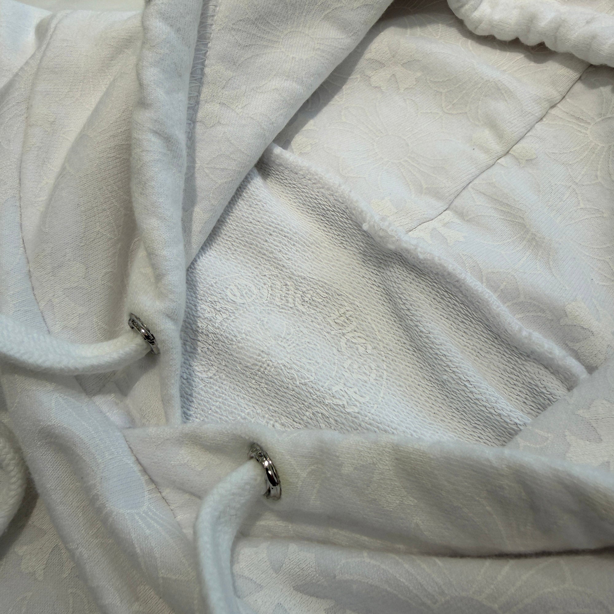 CHROME HEARTS Vertical Logo CH Plus Pullover Hoodie Size L クロムハーツ ヴァーティカルロゴ CHプラス総柄 プルオーバーフーディ サイズL