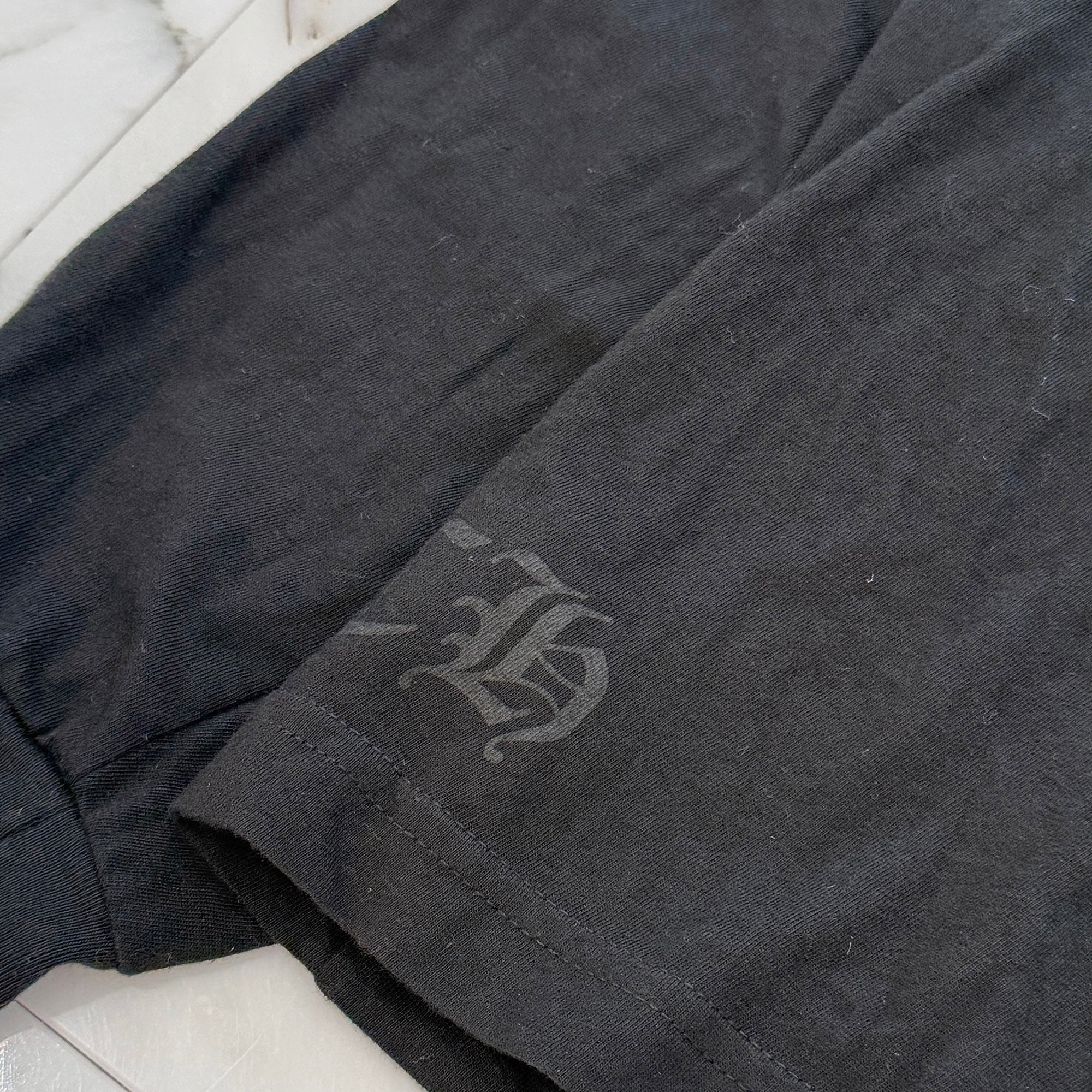 CHROME HEARTS Neck Logo Long Sleeve Tee Size L クロムハーツ ネックロゴ ロングスリーブTシャツ サイズL