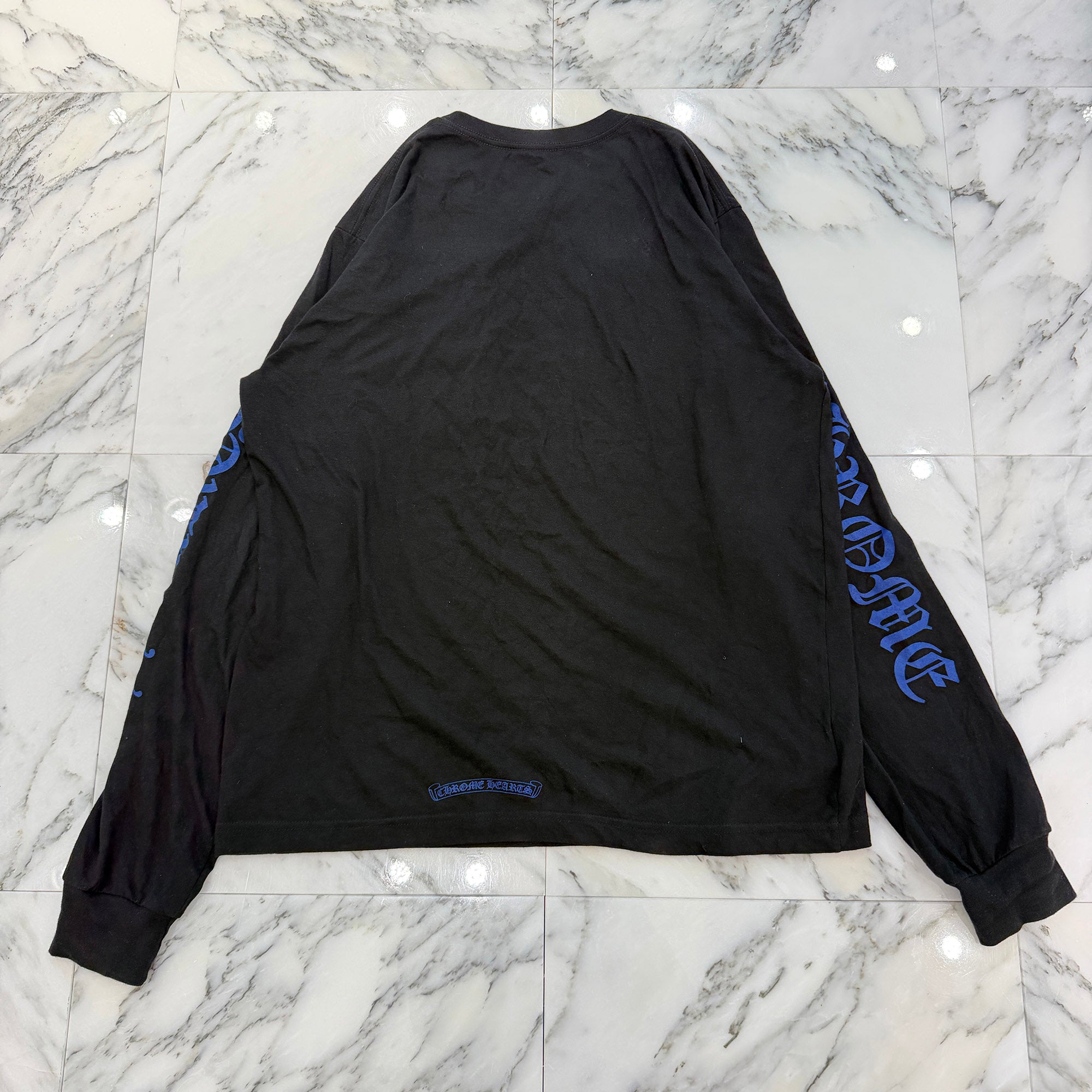 CHROME HEARTS Neck Logo Long Sleeve Tee Size L クロムハーツ ネックロゴ ロングスリーブTシャツ サイズL