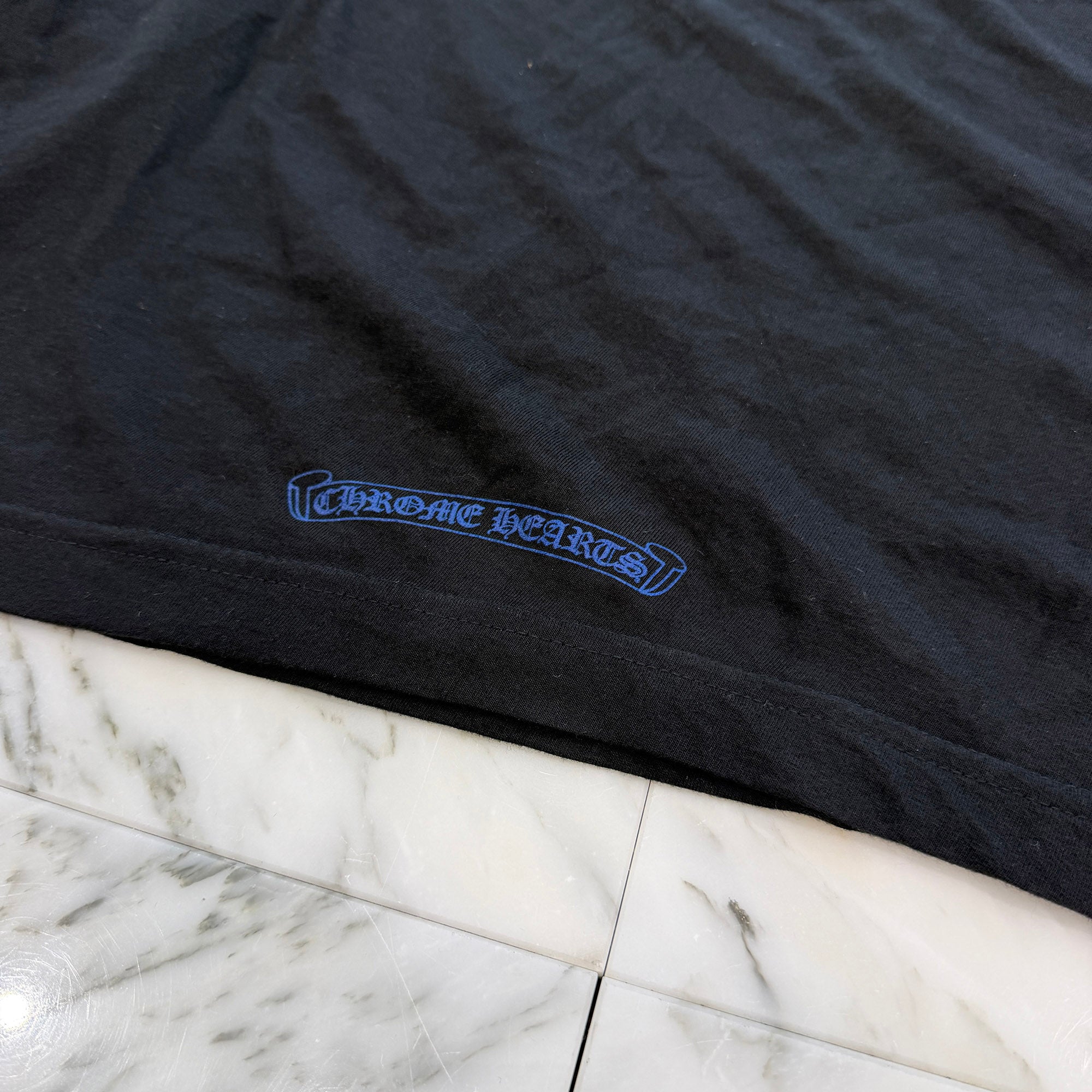 CHROME HEARTS Neck Logo Long Sleeve Tee Size L クロムハーツ ネックロゴ ロングスリーブTシャツ サイズL