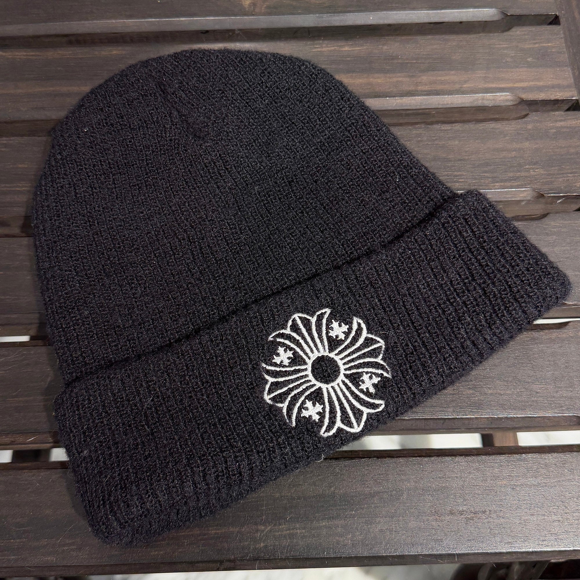 CHROME HEARTS CH Plus WOOL WATCH CAP Size ONE SIZE (23cm) クロムハーツ CHプラス ウール ウォッチキャップ ビーニー サイズONE SIZE (23cm)