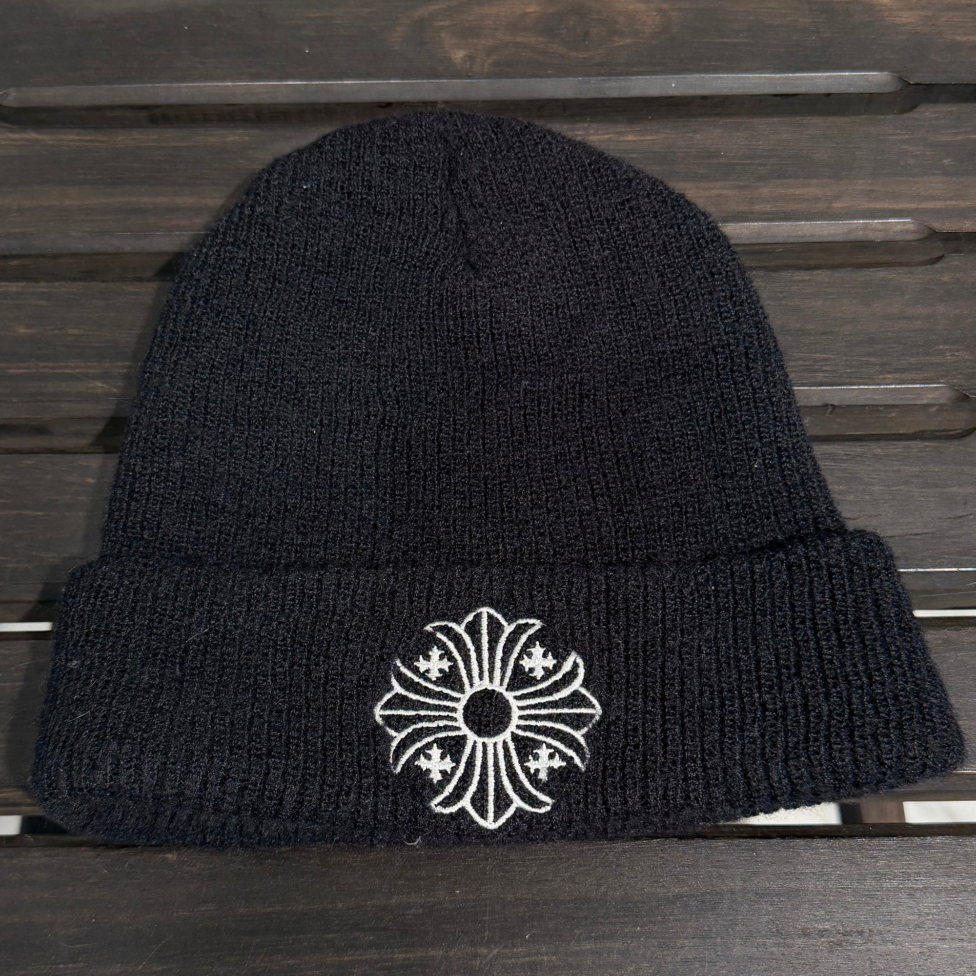 CHROME HEARTS CH Plus WOOL WATCH CAP Size ONE SIZE (23cm) クロムハーツ CHプラス ウール ウォッチキャップ ビーニー サイズONE SIZE (23cm)