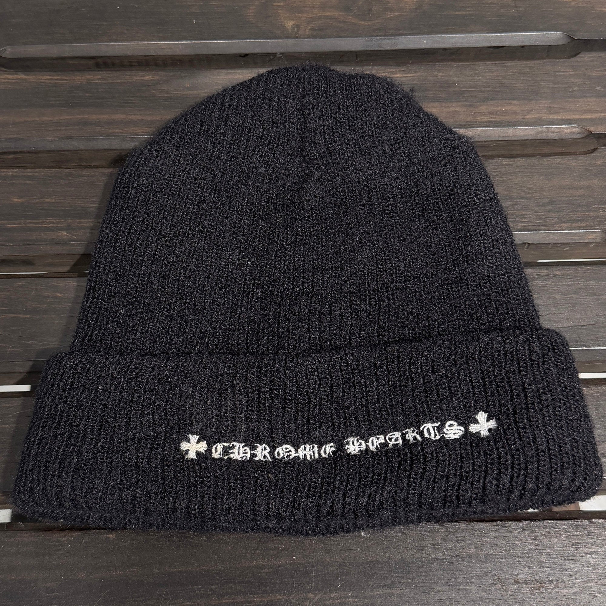 CHROME HEARTS CH Plus WOOL WATCH CAP Size ONE SIZE (23cm) クロムハーツ CHプラス ウール ウォッチキャップ ビーニー サイズONE SIZE (23cm)