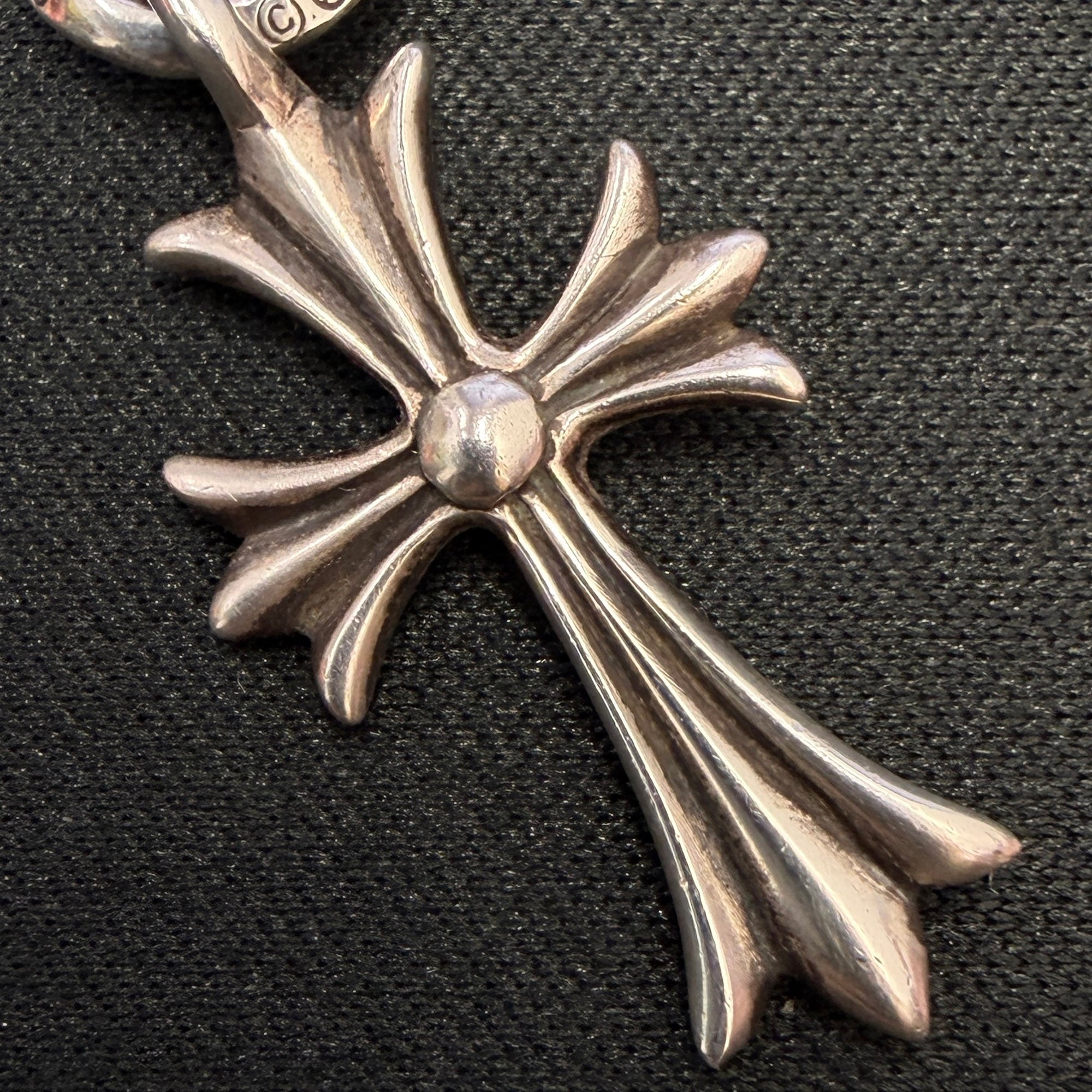 CHROME HEARTS Tiny Cross Charm Pendant Top クロムハーツ タイニークロス チャーム ペンダントトップ