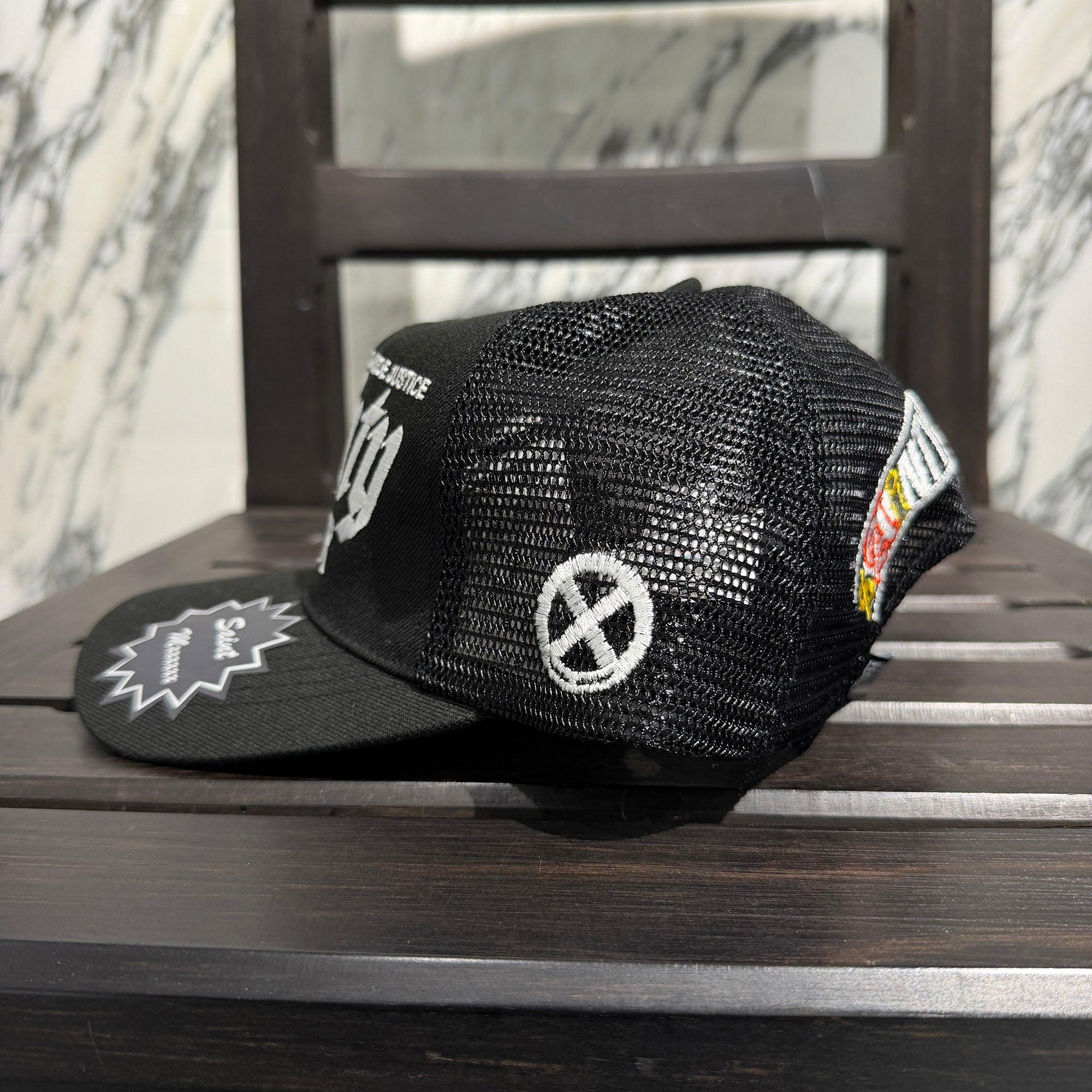 SAINT Mxxxxxx × BOUNTY HUNTER 2026SS "SAINTY HUNTER" Logo Embroidery Mesh Cap SM-MK8-0000-C37 Size ONE SIZE セントマイケル×バウンティハンター "セインティハンター" ロゴ刺繍 メッシュキャップ サイズONE SIZE